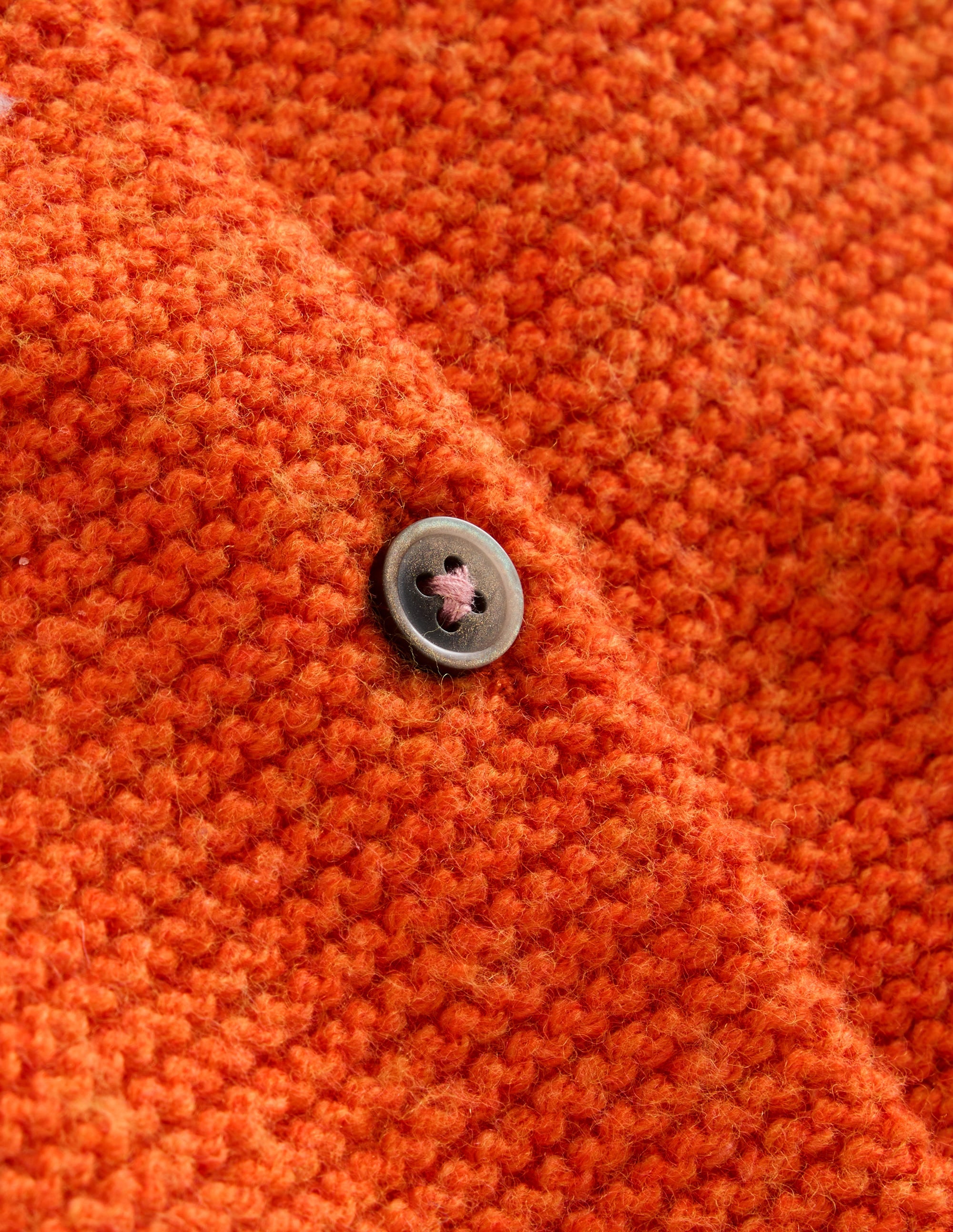 Textured Cardigan-Dark Orange - Image 3
