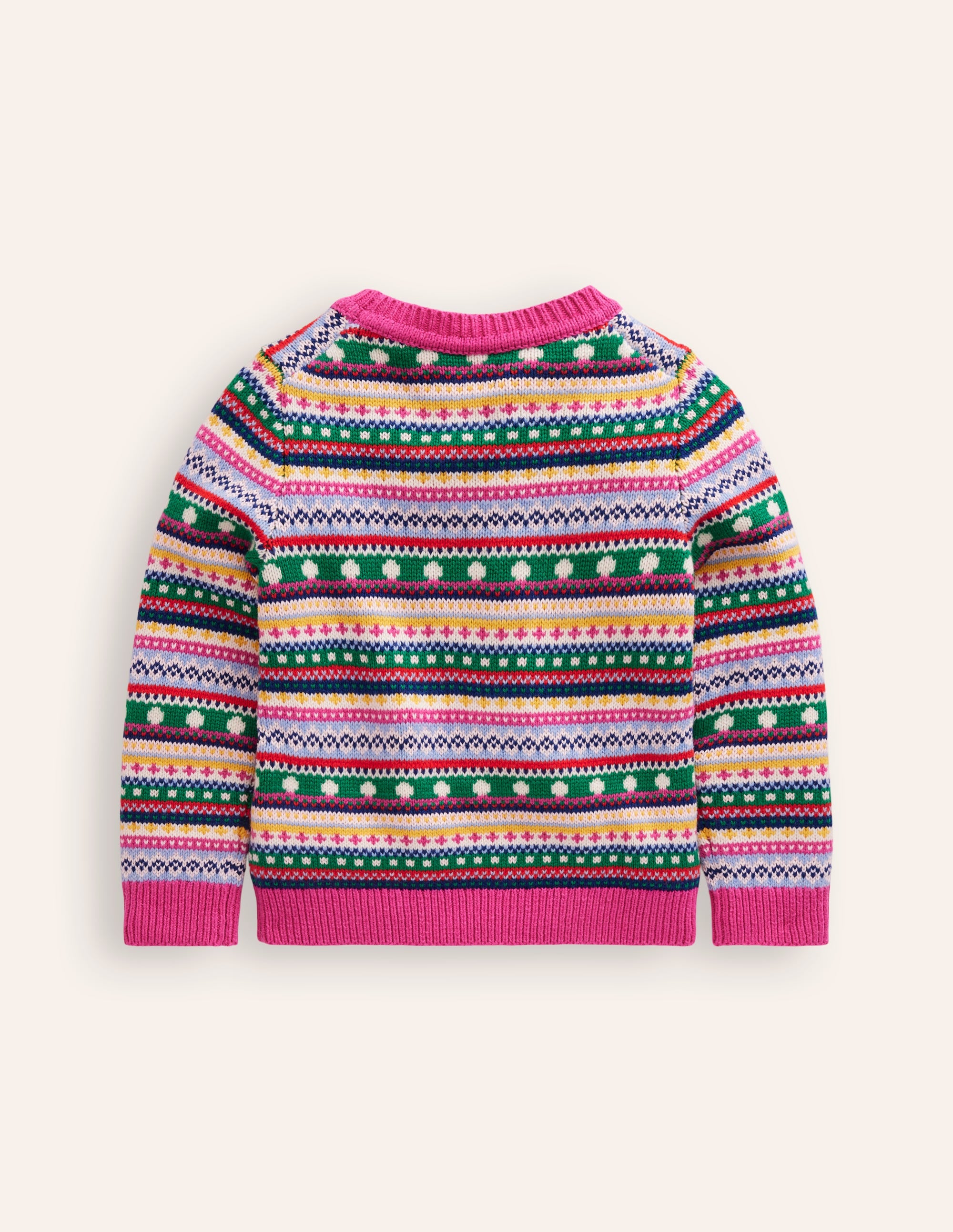 Pull Eleanor à motif jacquard-Texture multi - Image 6