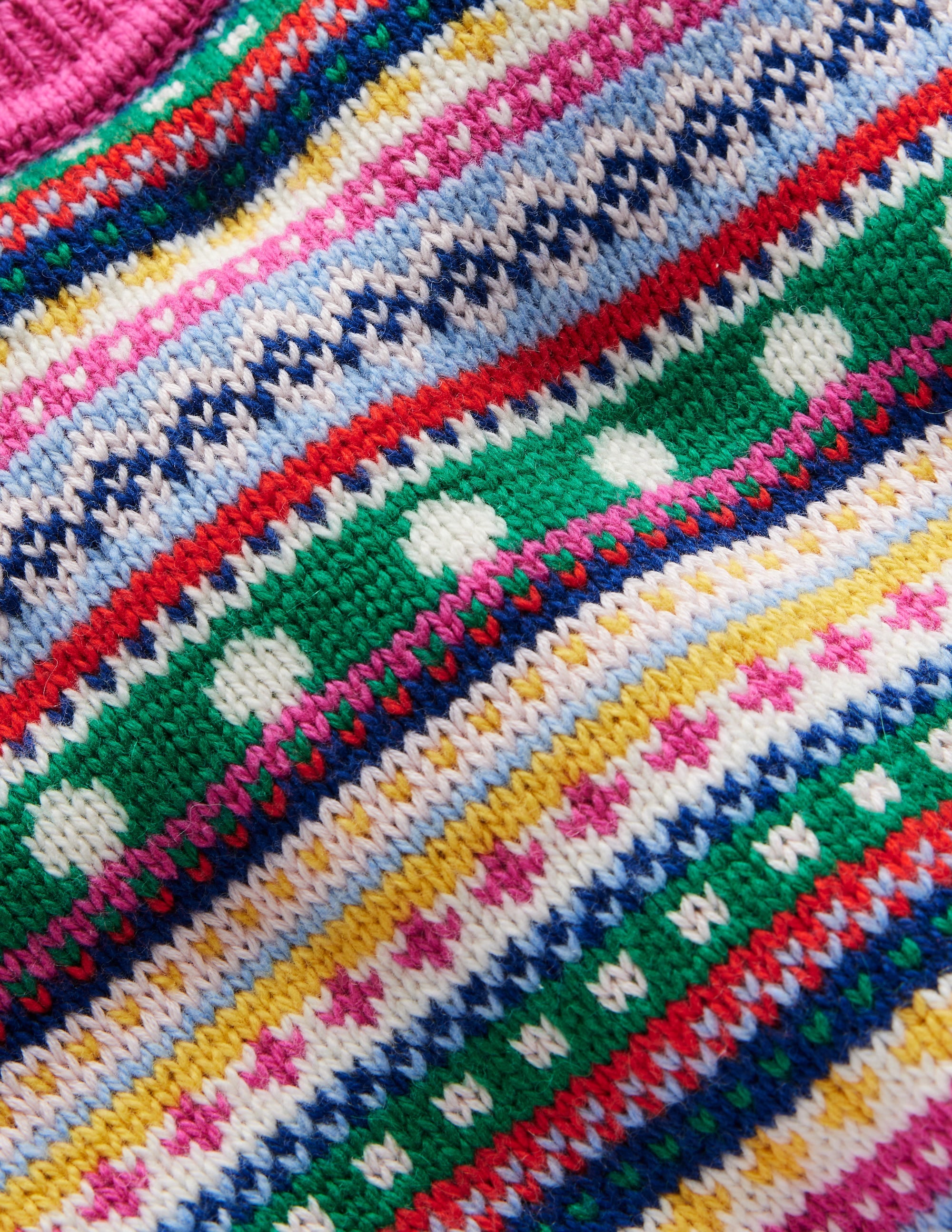 Pull Eleanor à motif jacquard-Texture multi - Image 7