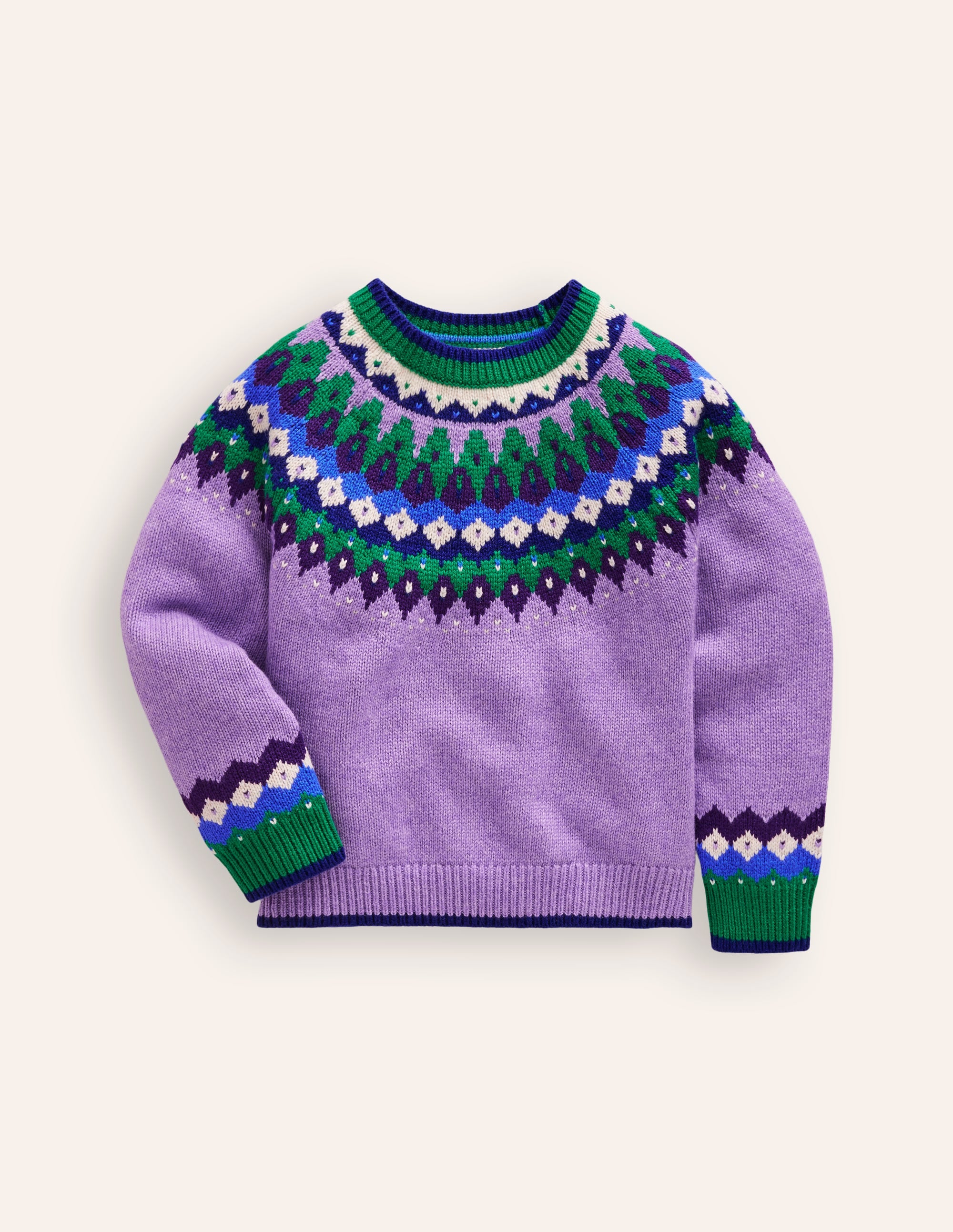Eleanor Fair-Isle-Pullover-Asternlila - Image 5