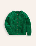 Cardigan torsadé-Vert profond