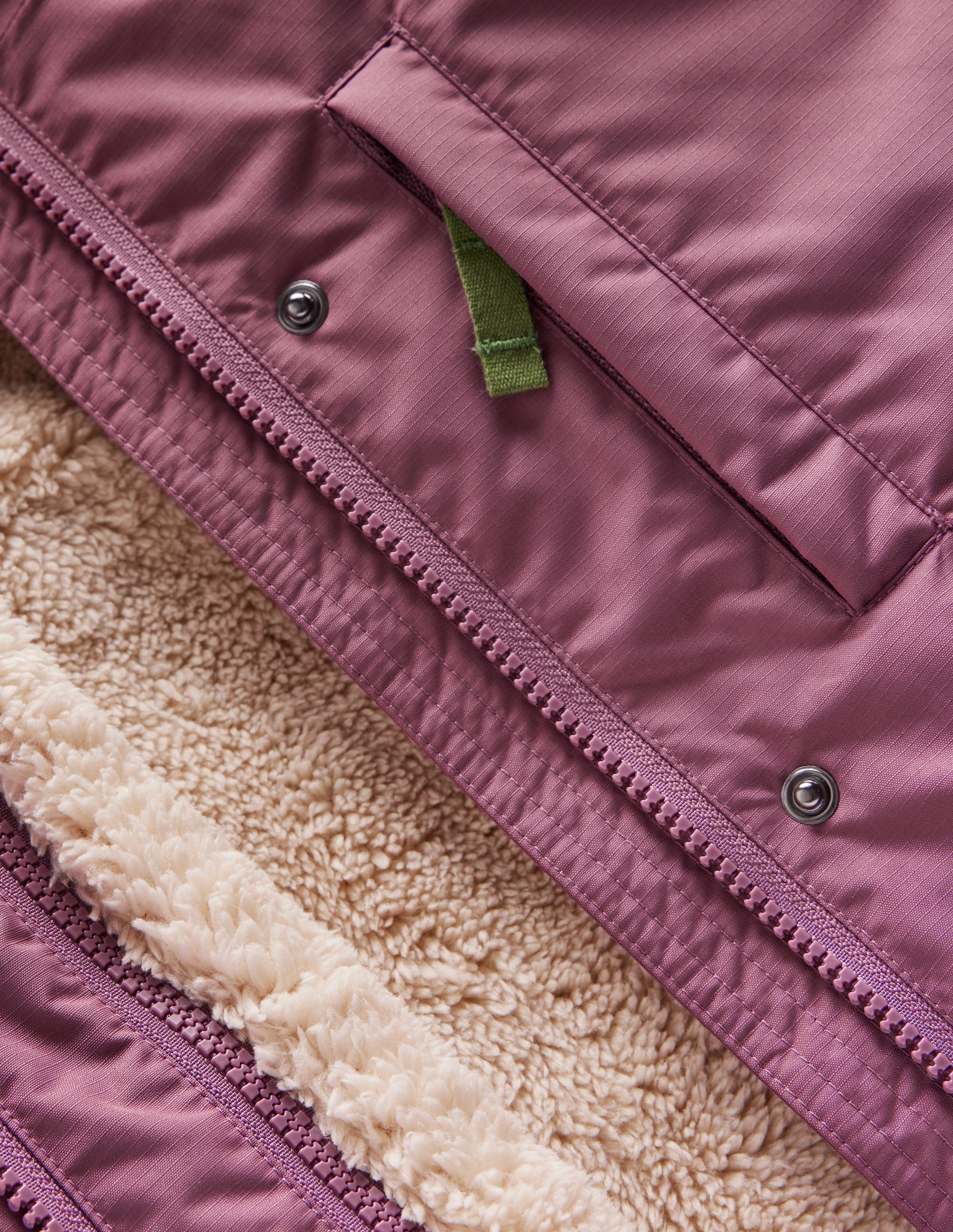 Manteau imperméable 4-en-1-Violet mûrier sauvage - Image 3