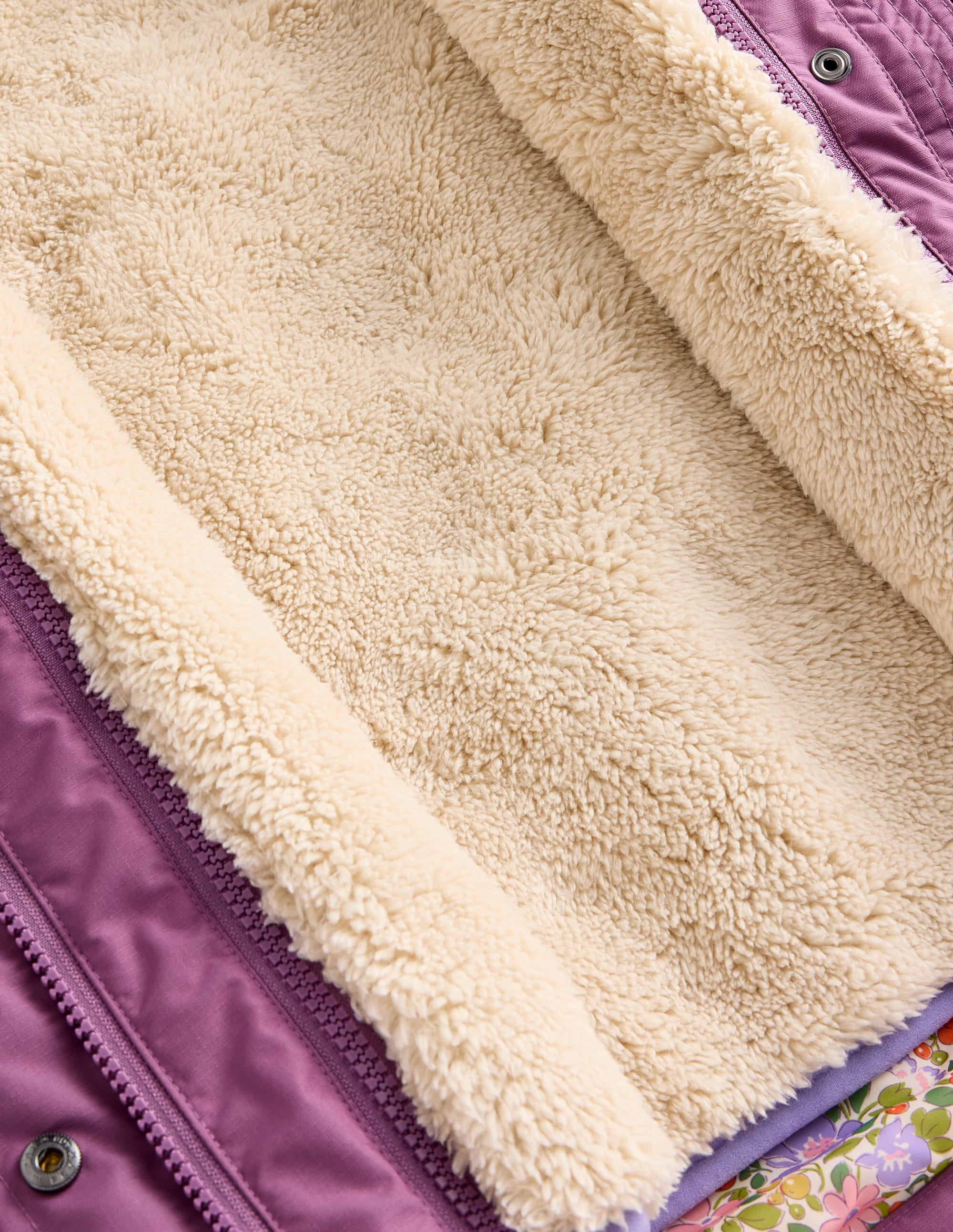 Manteau imperméable 4-en-1-Violet mûrier sauvage - Image 5