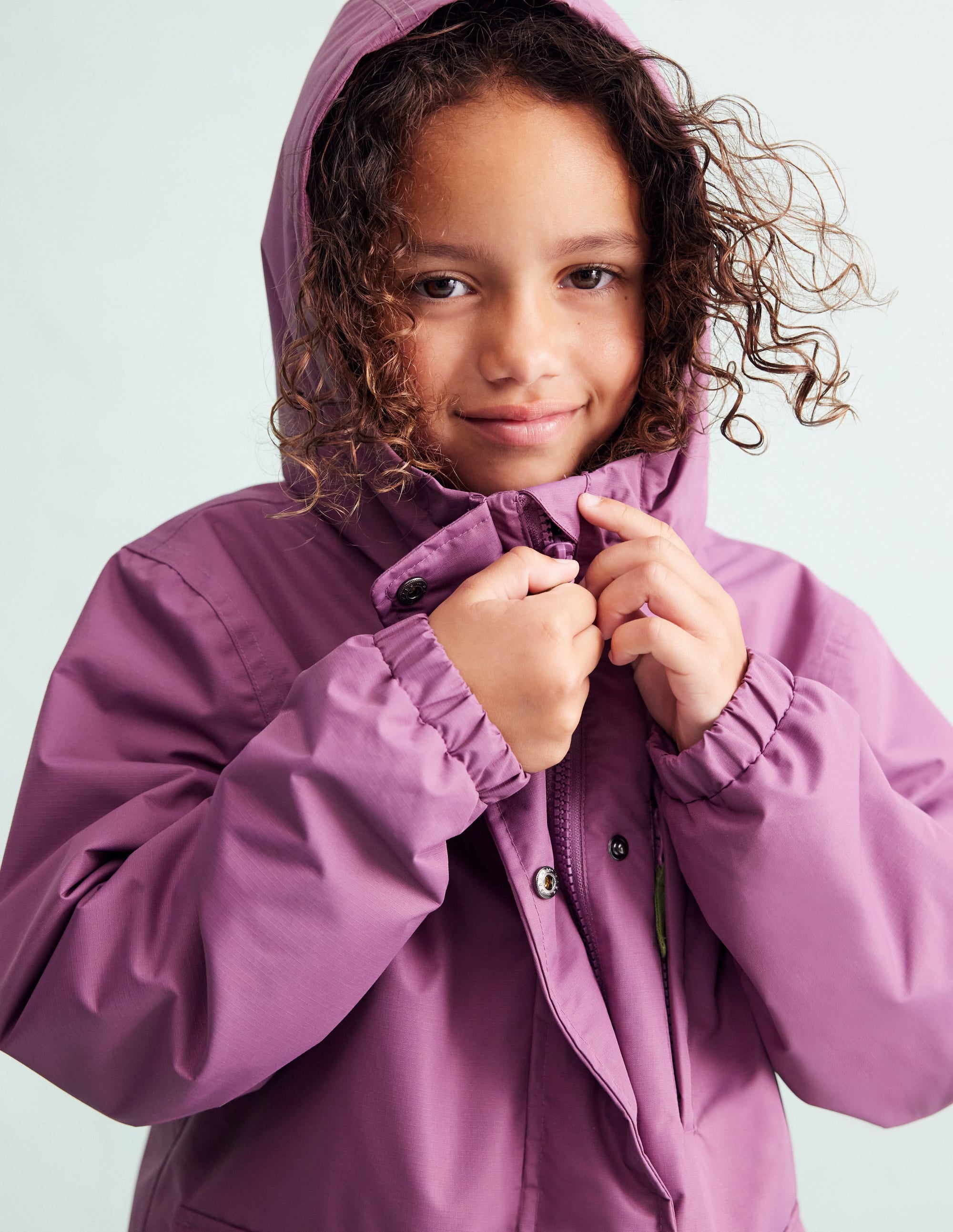 Manteau imperméable 4-en-1-Violet mûrier sauvage - Image 10