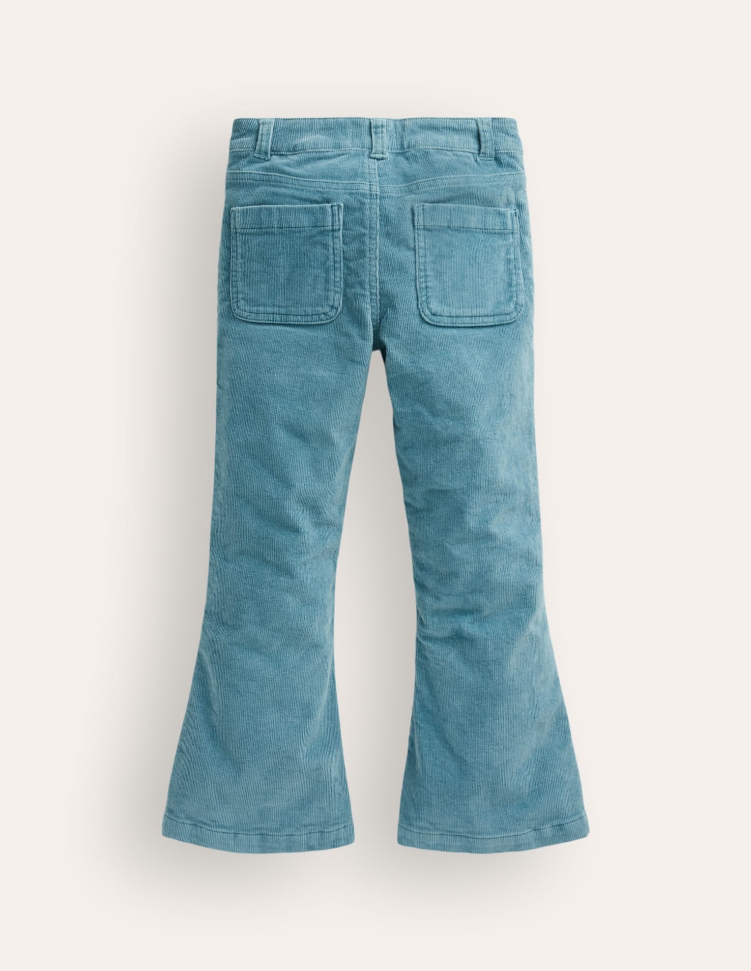 Pantalon évasé-Broderie florale pied d'alouette - Image 2