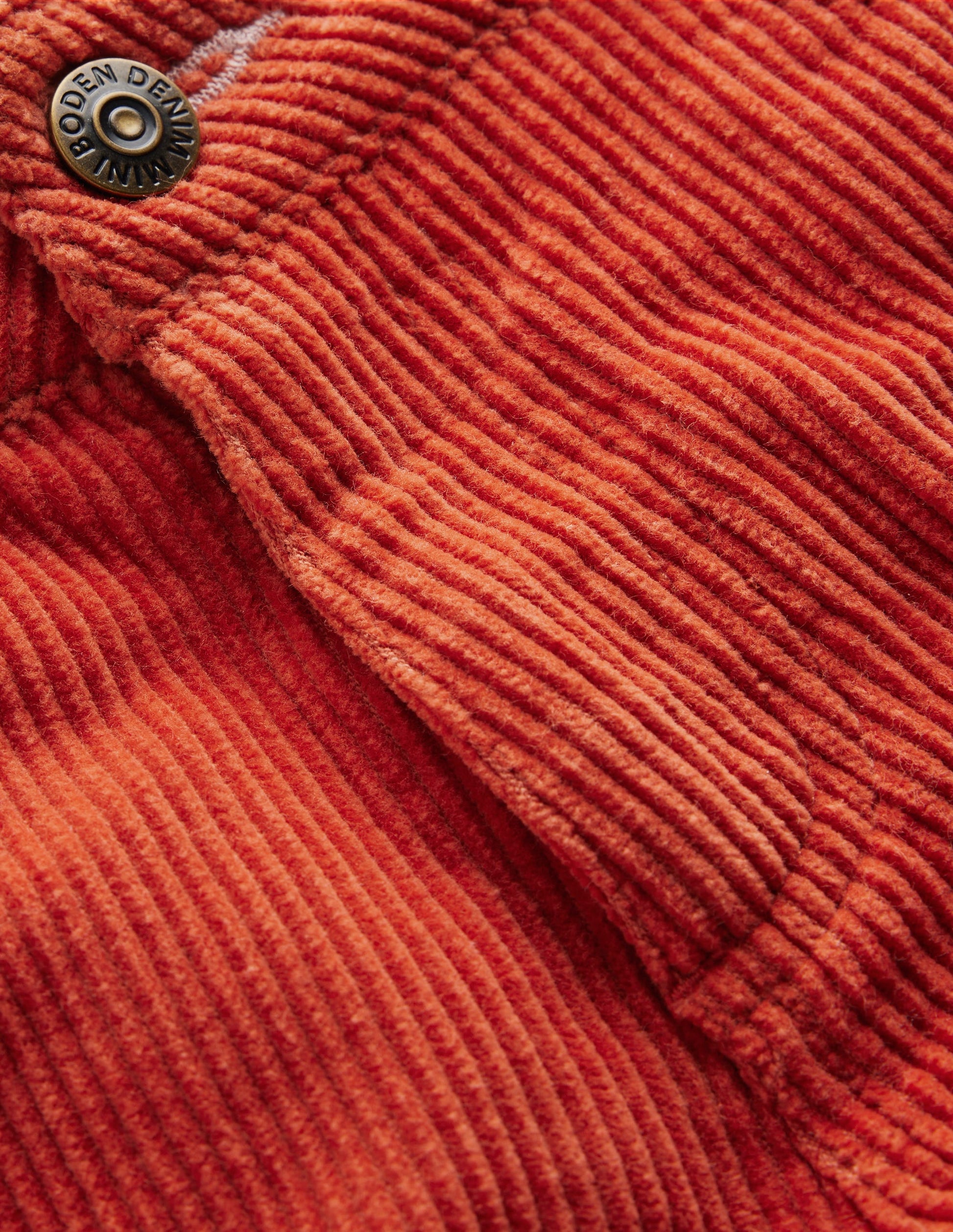 Jean large-Orange ocre brûlé-3