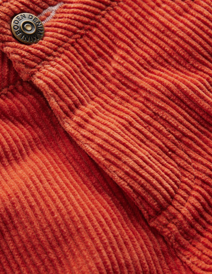 Jean large-Orange ocre brûlé-3