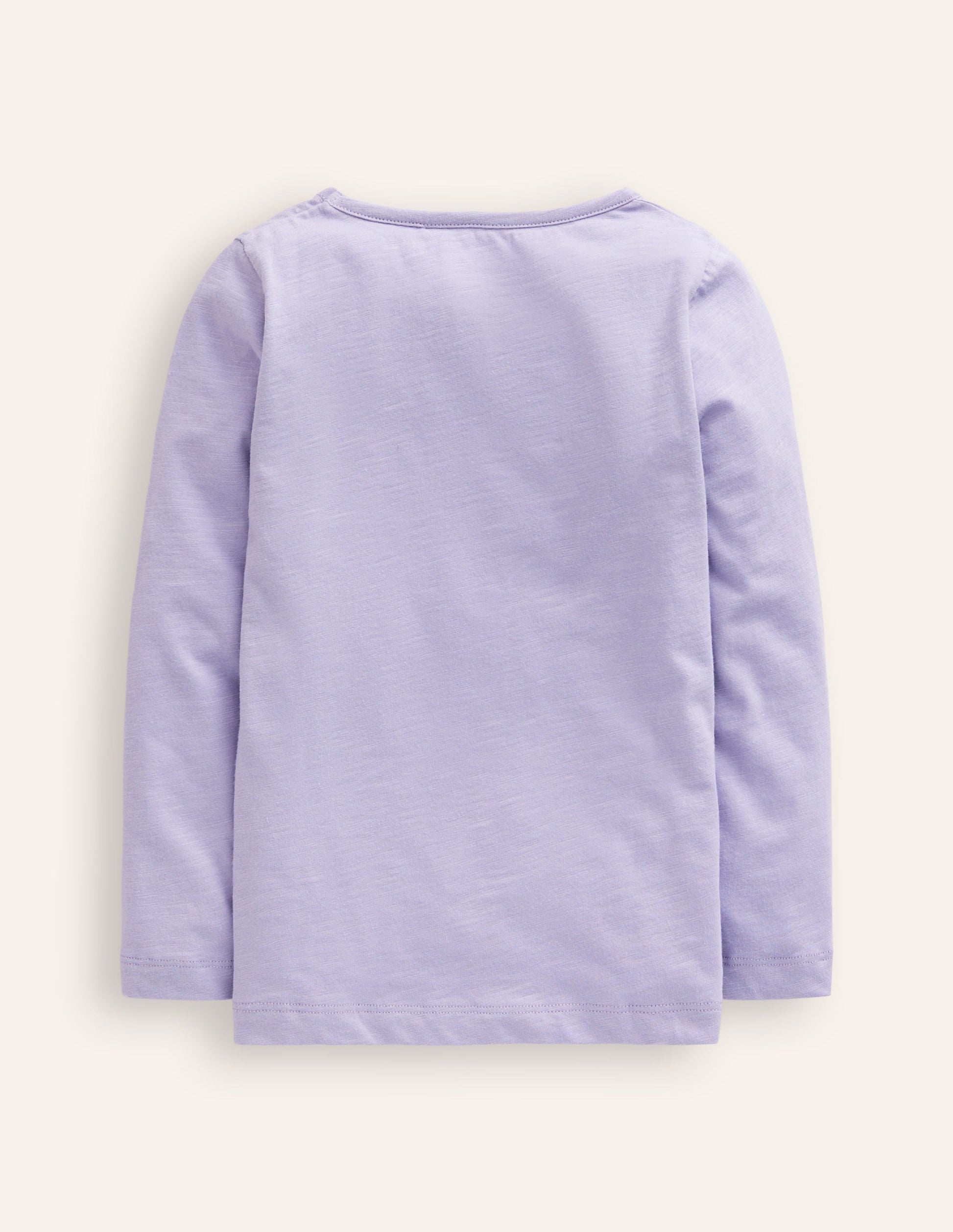 T-Shirt mit Grafikdruck-Nebliges Lavendel Pferde-2