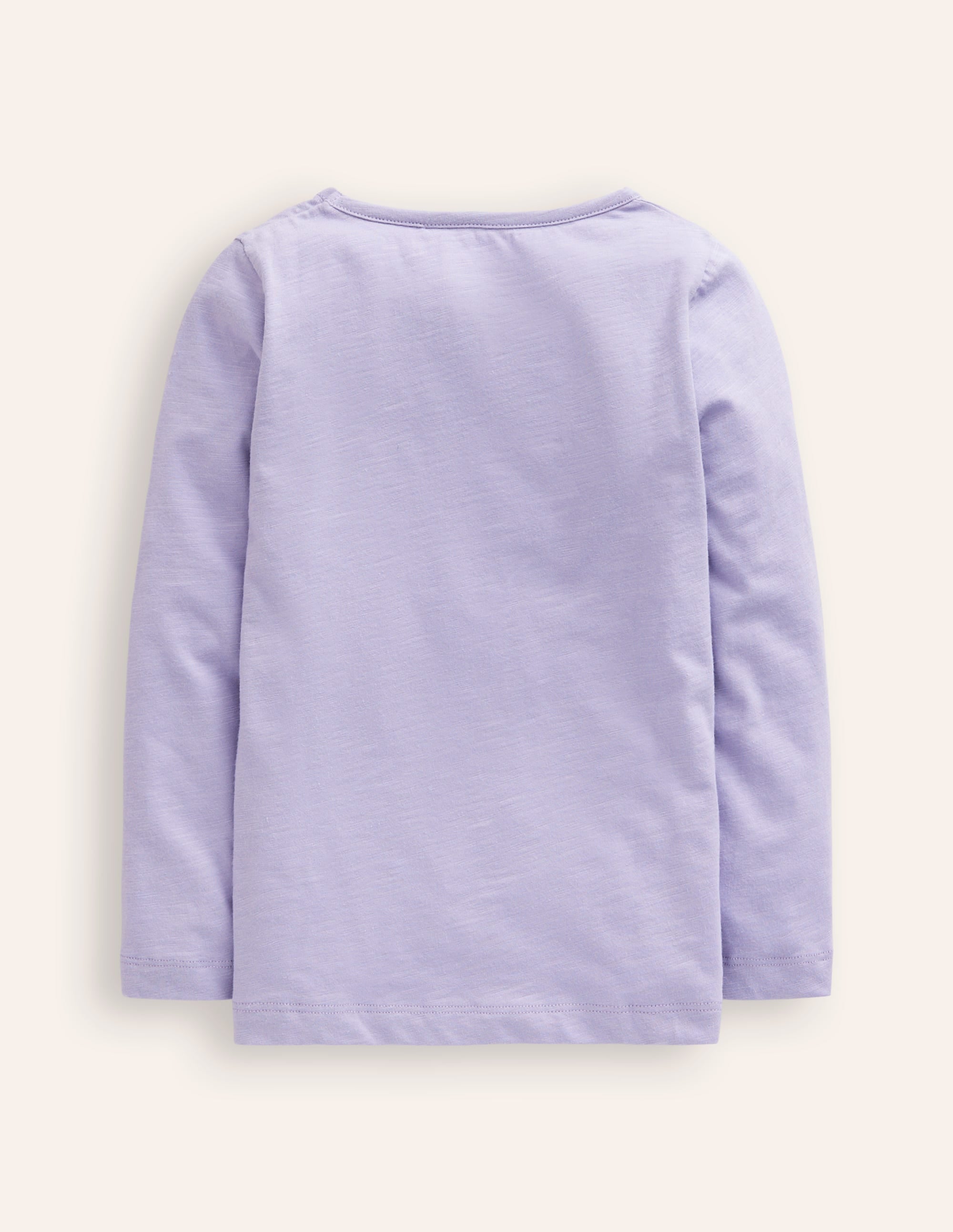T-Shirt mit Grafikdruck-Nebliges Lavendel Pferde - Image 2