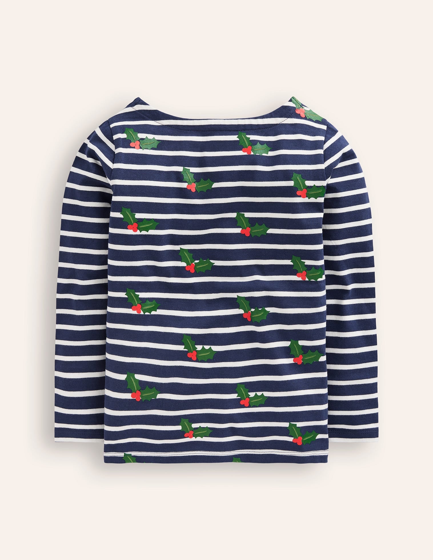 Ella Breton-Starboard Blue/ Ivory Festive - Image 2