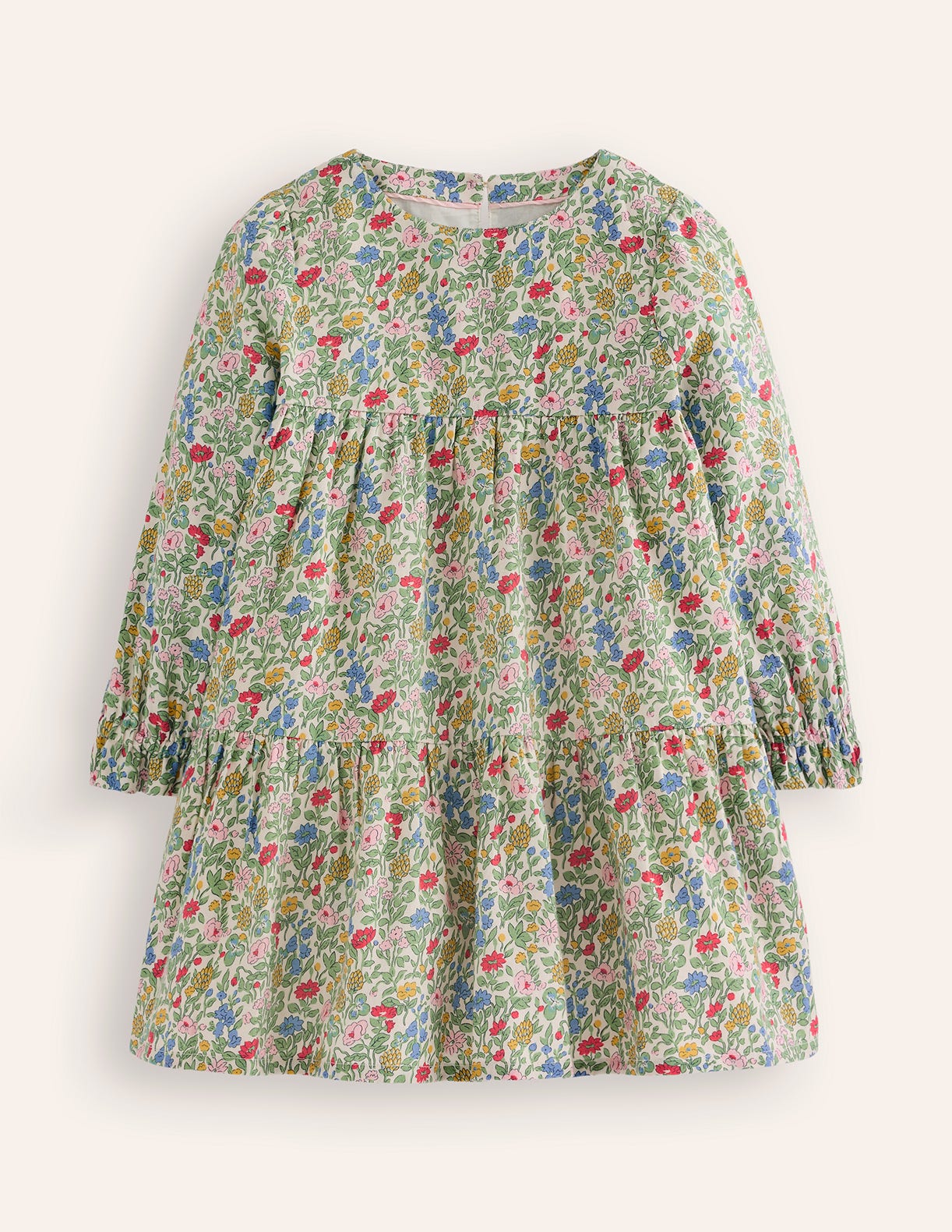 Robe virevoltante Betsy à volants-Motif Meadow Floral multi - Image 1