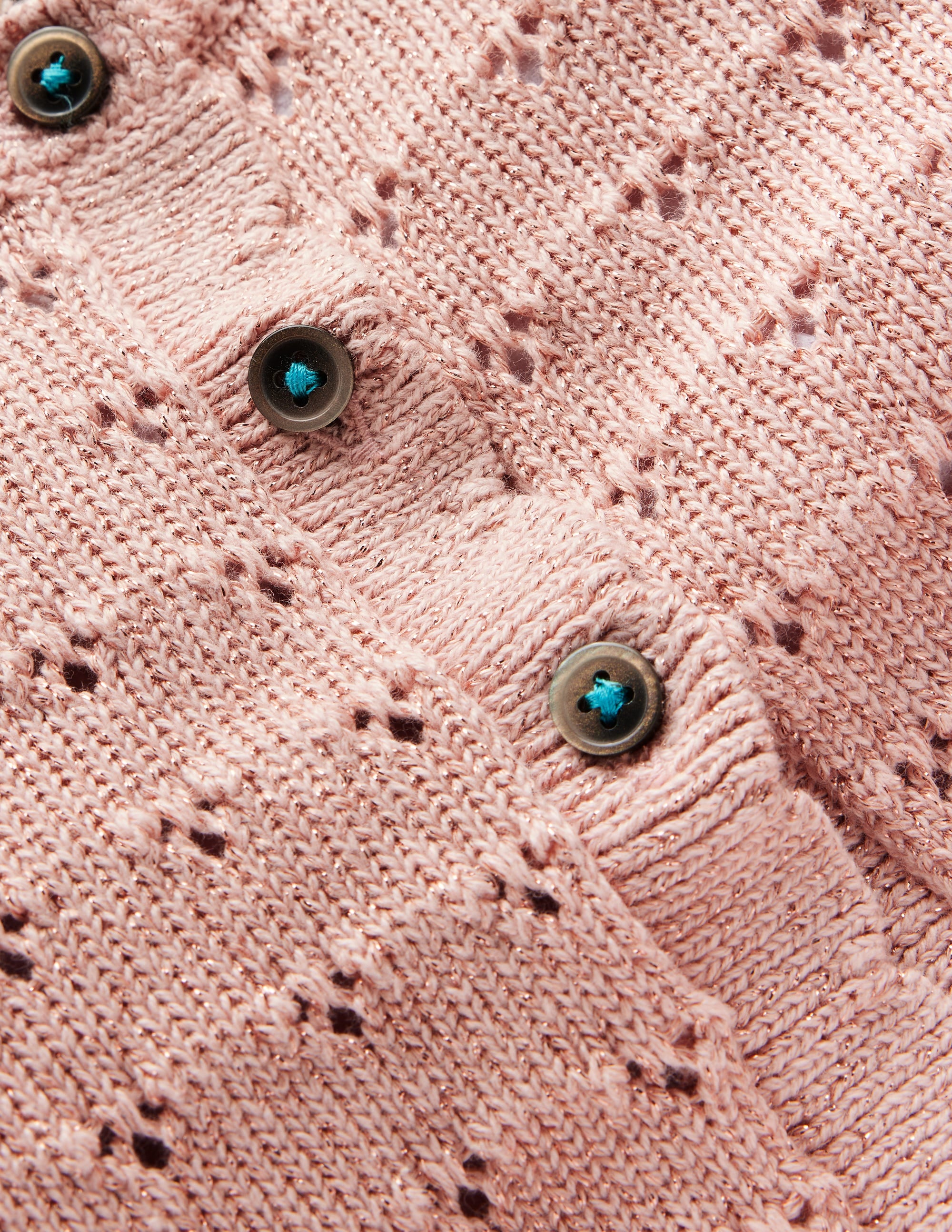 Cardigan habillé étincelant-Almond Sparkle - Image 3