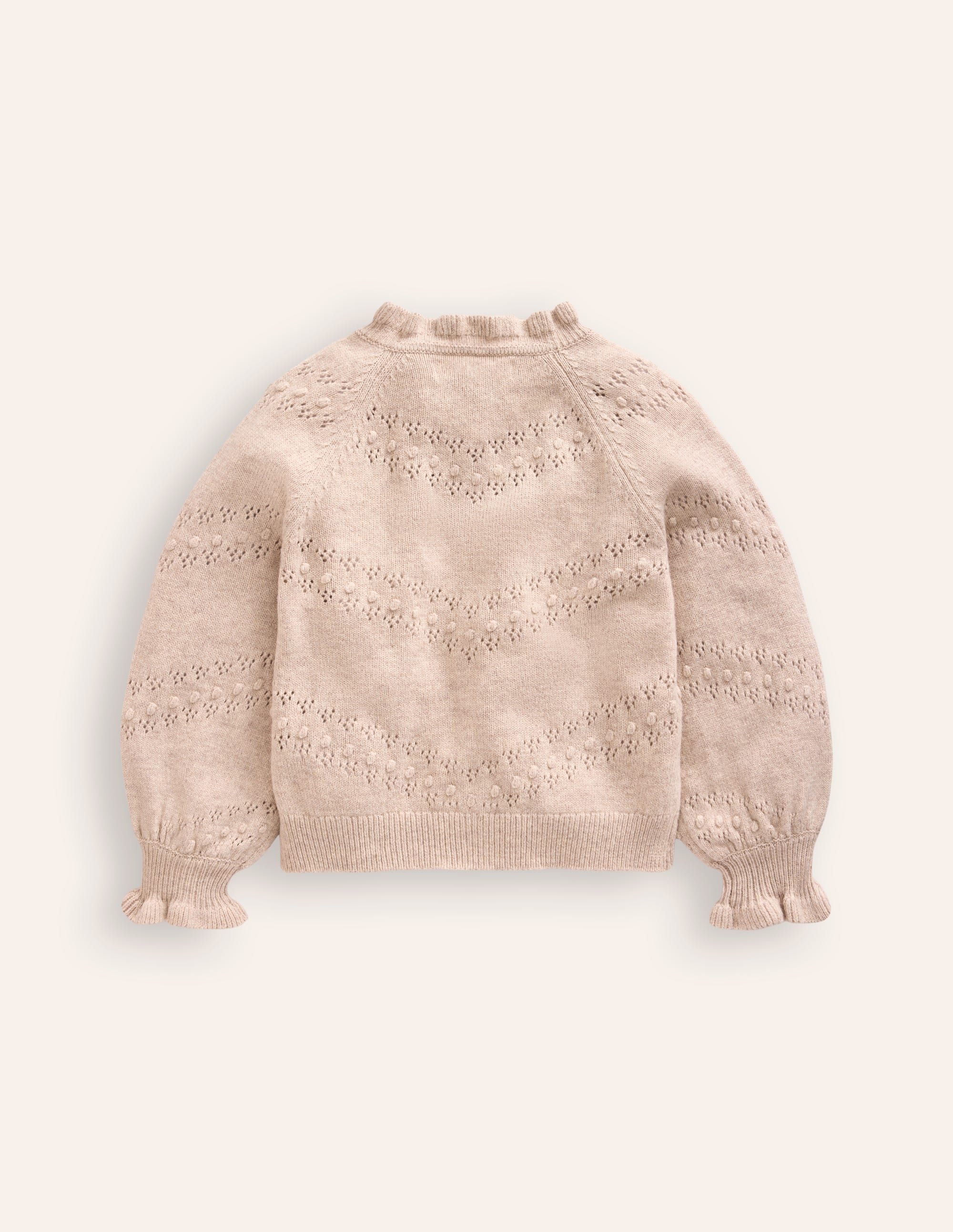 Faye Bestickte Strickjacke-Anenome - Image 3