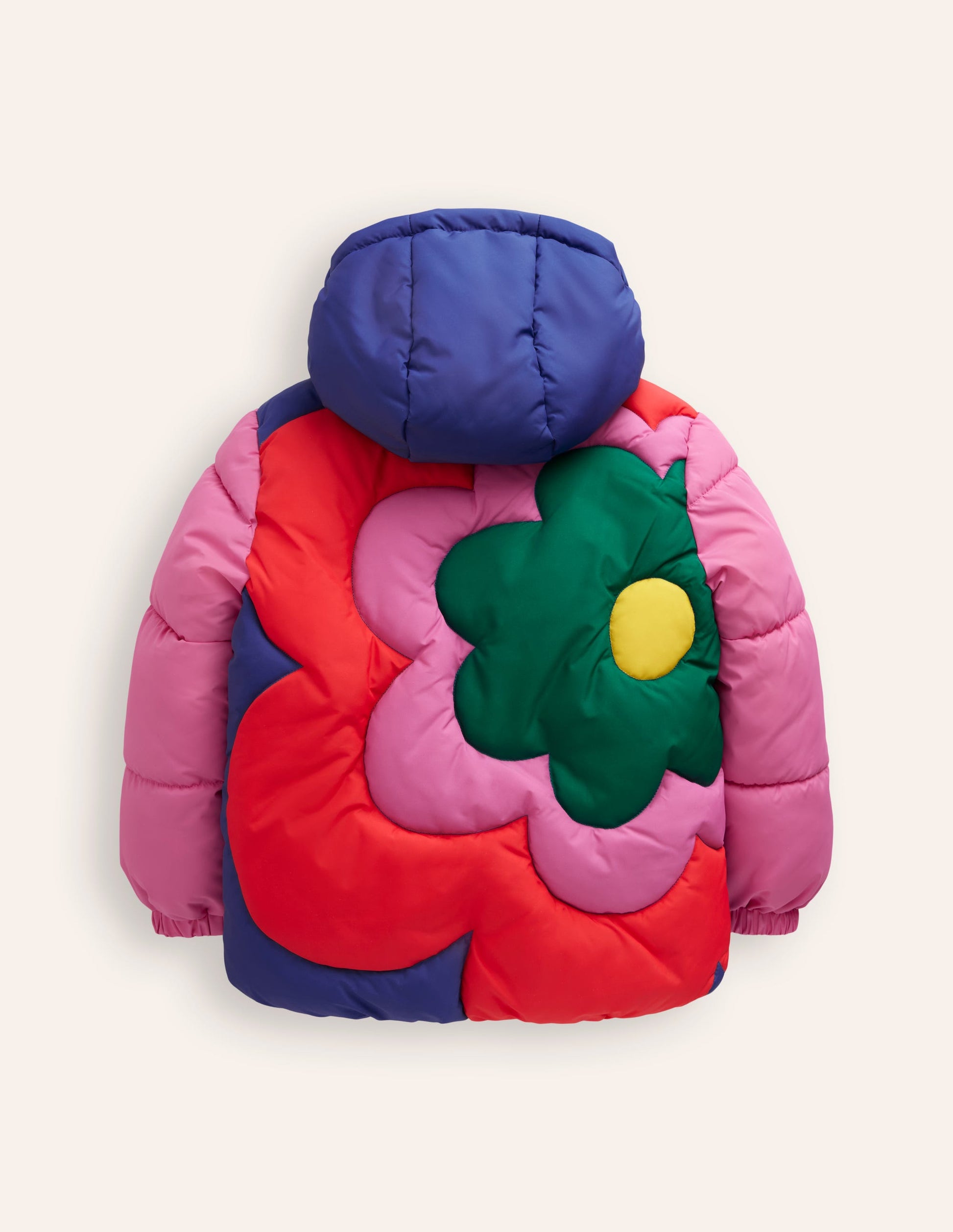 Doudoune fun-Fleur colourblock-2