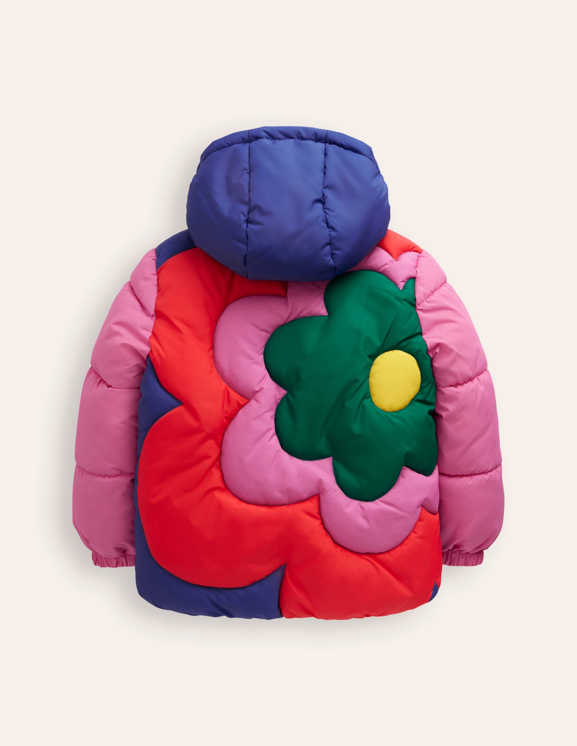 Doudoune fun-Fleur colourblock - Image 2