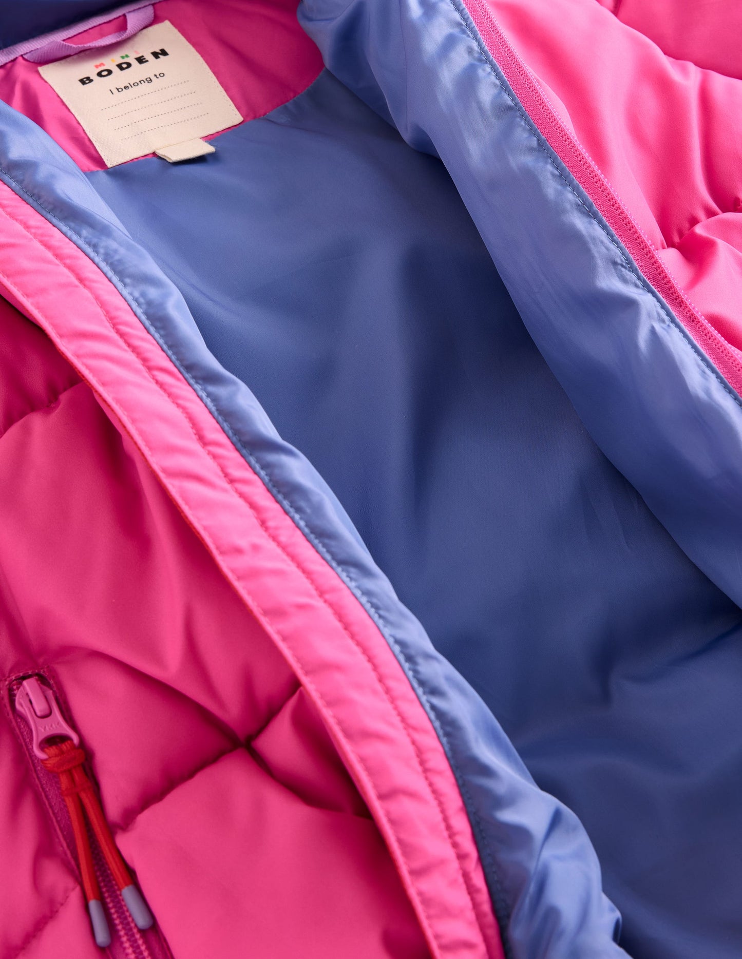 Fun Padded Coat-Pink Unicorn