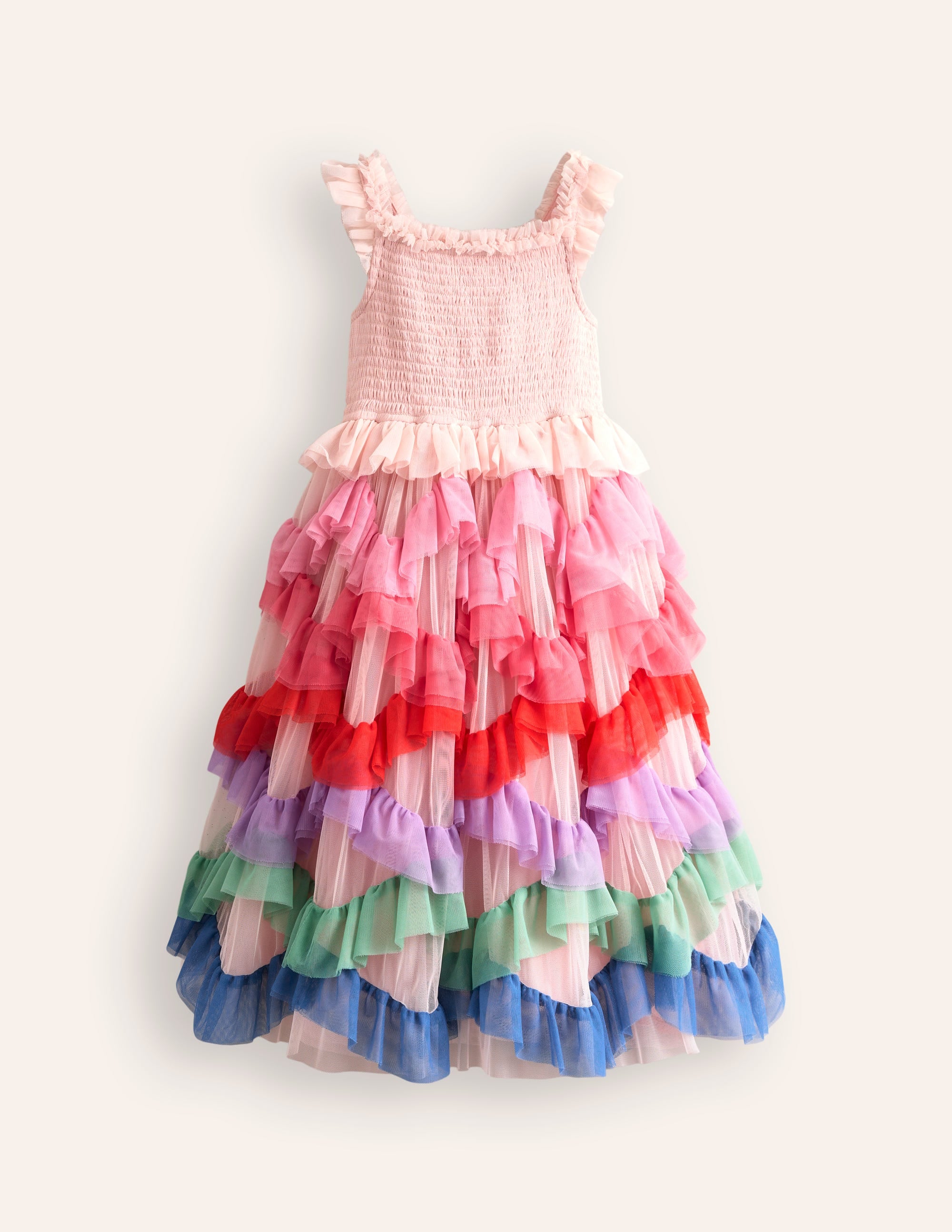 Maude Tüllkleid mit Rüschen-Arc-en-ciel multi - Image 5