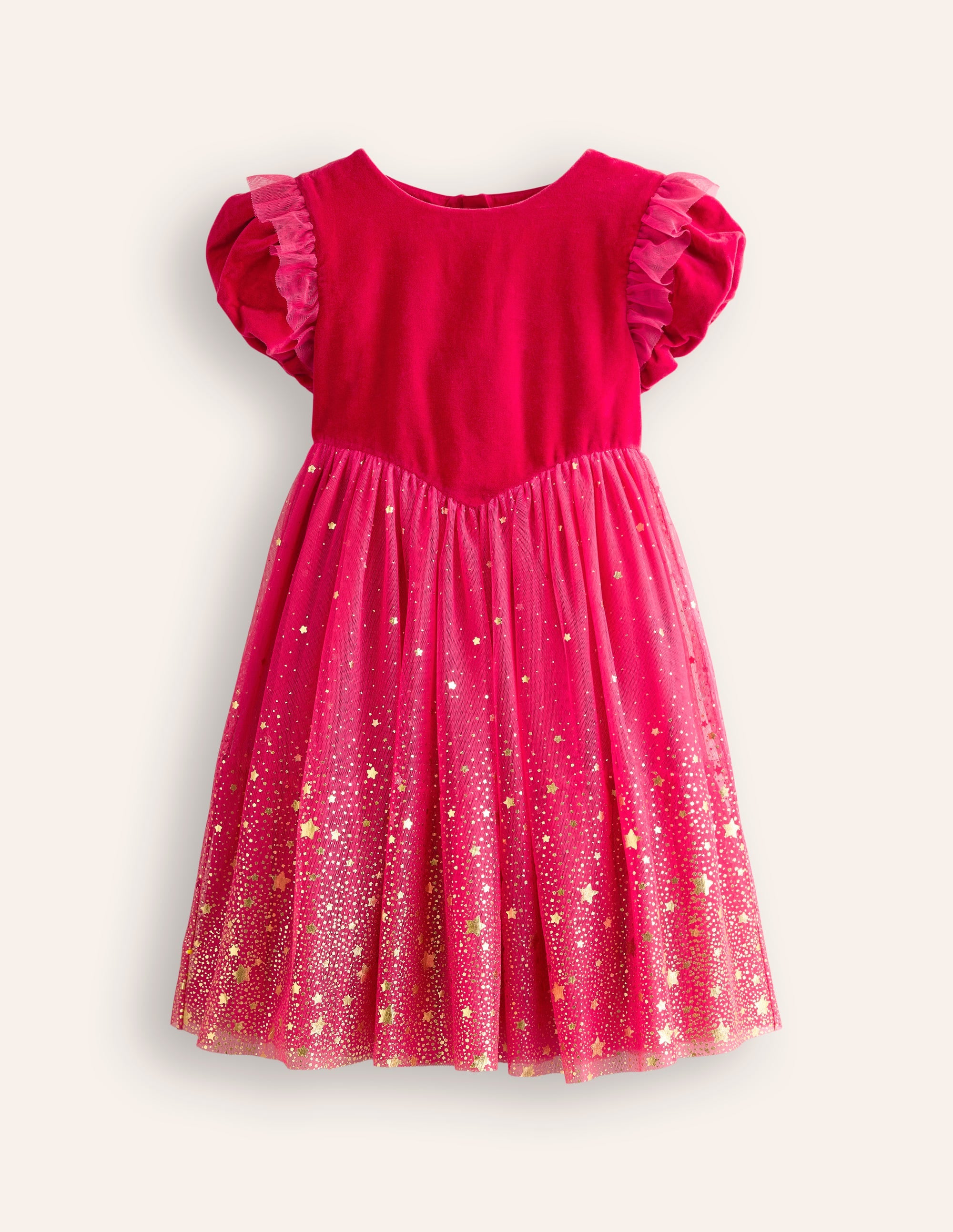 Robe de fête Esther métallisée-Rose Foncé - Image 7