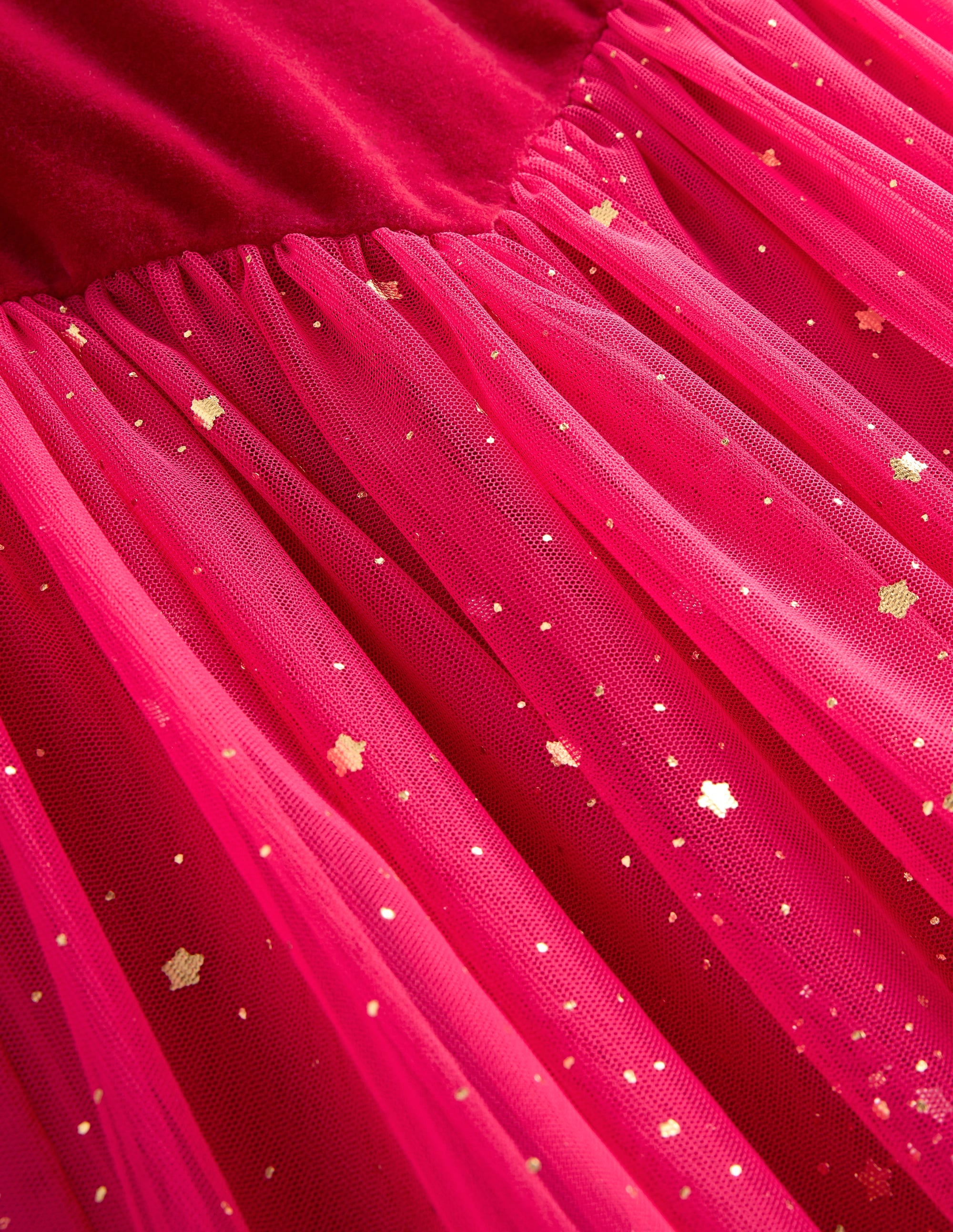 Robe de fête Esther métallisée-Rose Foncé - Image 9