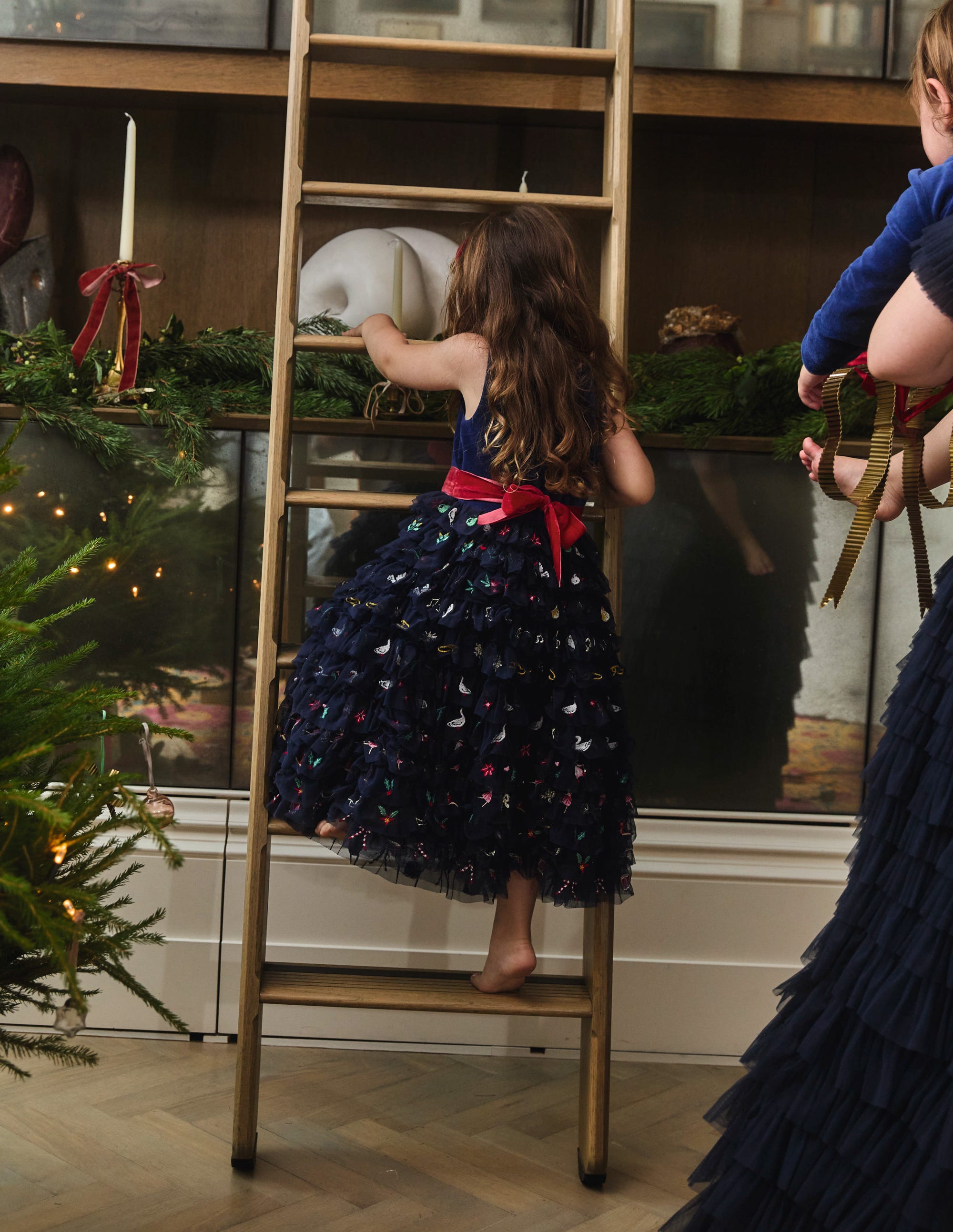12 Days of Christmas Kleid-College Marineblau - Image 4