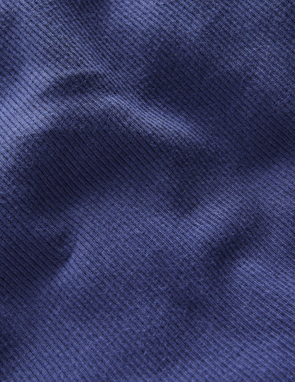 Gerippter Rollkragenpullover mit Spitzenbesatz-Anemone-3