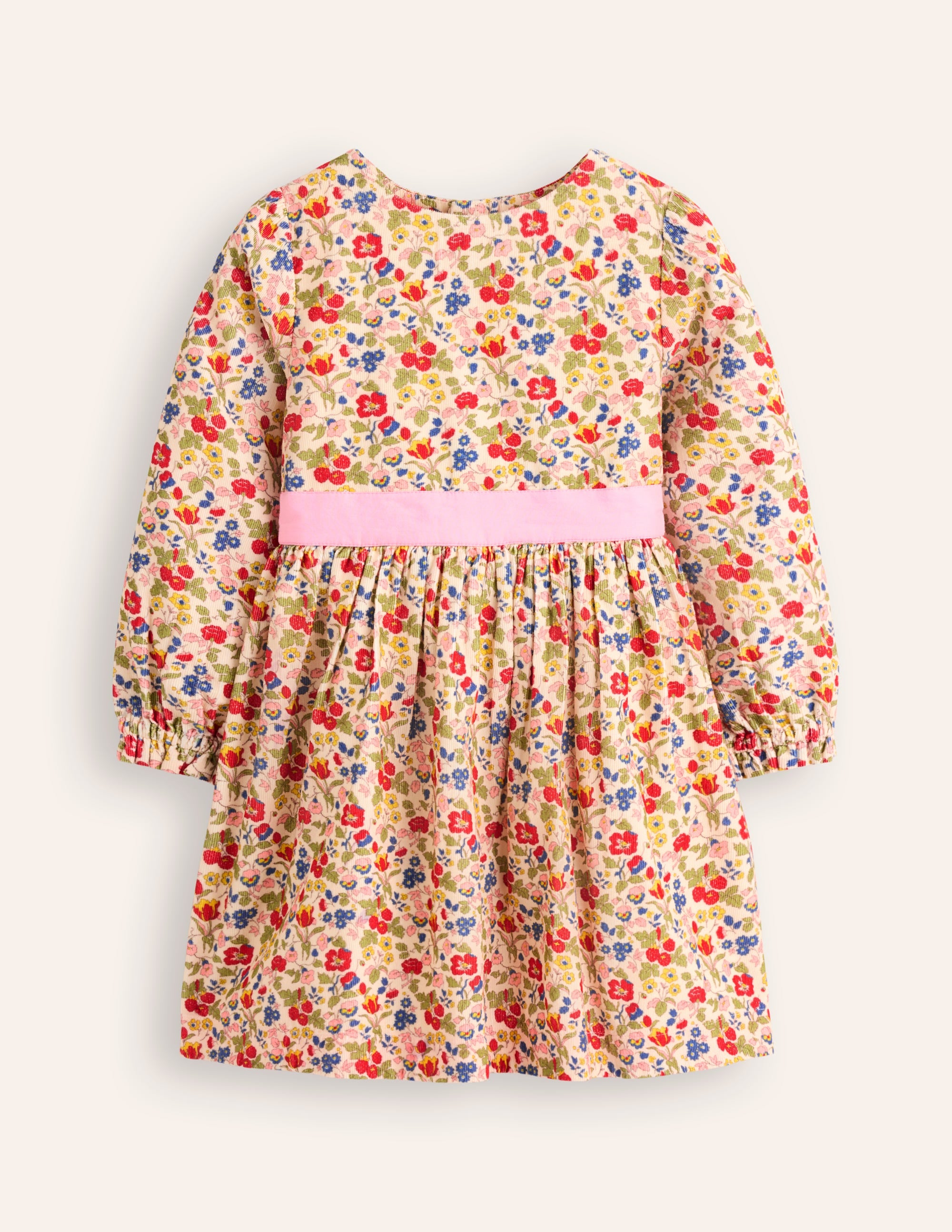Peggy Partykleid aus Cord-Antique Rose Ditsy Geo - Image 4