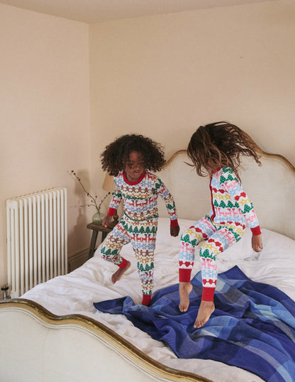 Snug All-In-One Pyjama-Christmas Fair Isle-5