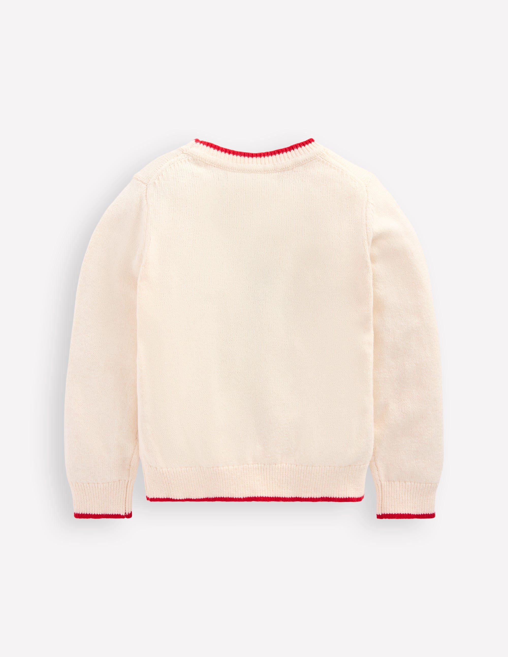 Fun Logo Jumper-Ecru Marl Tree - Image 2