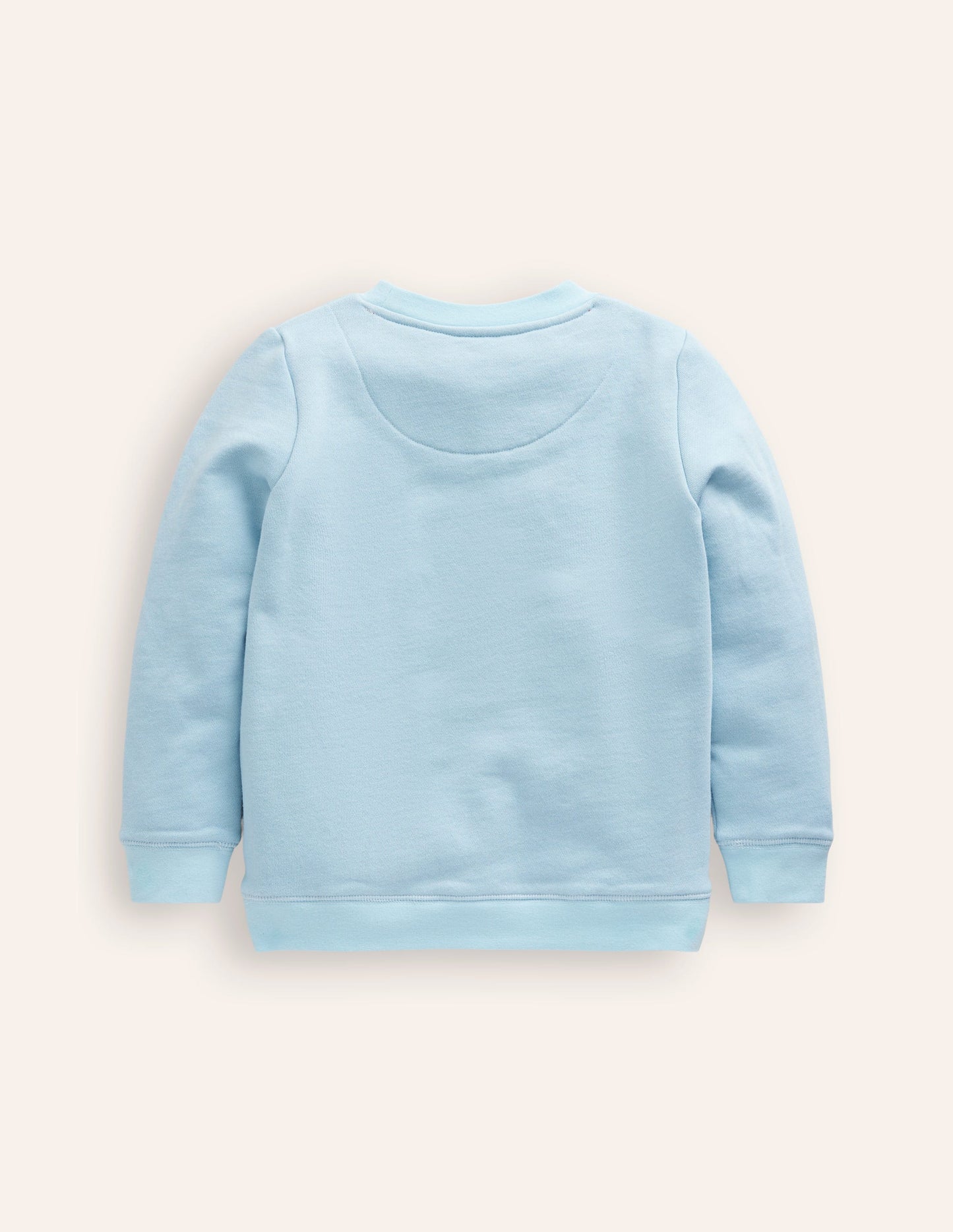 Sweatshirt mit Applikation-Vintage-Blau Karussell