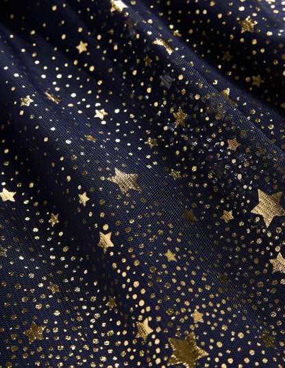 Esther Partykleid in Metallic-Optik-Anemone-3