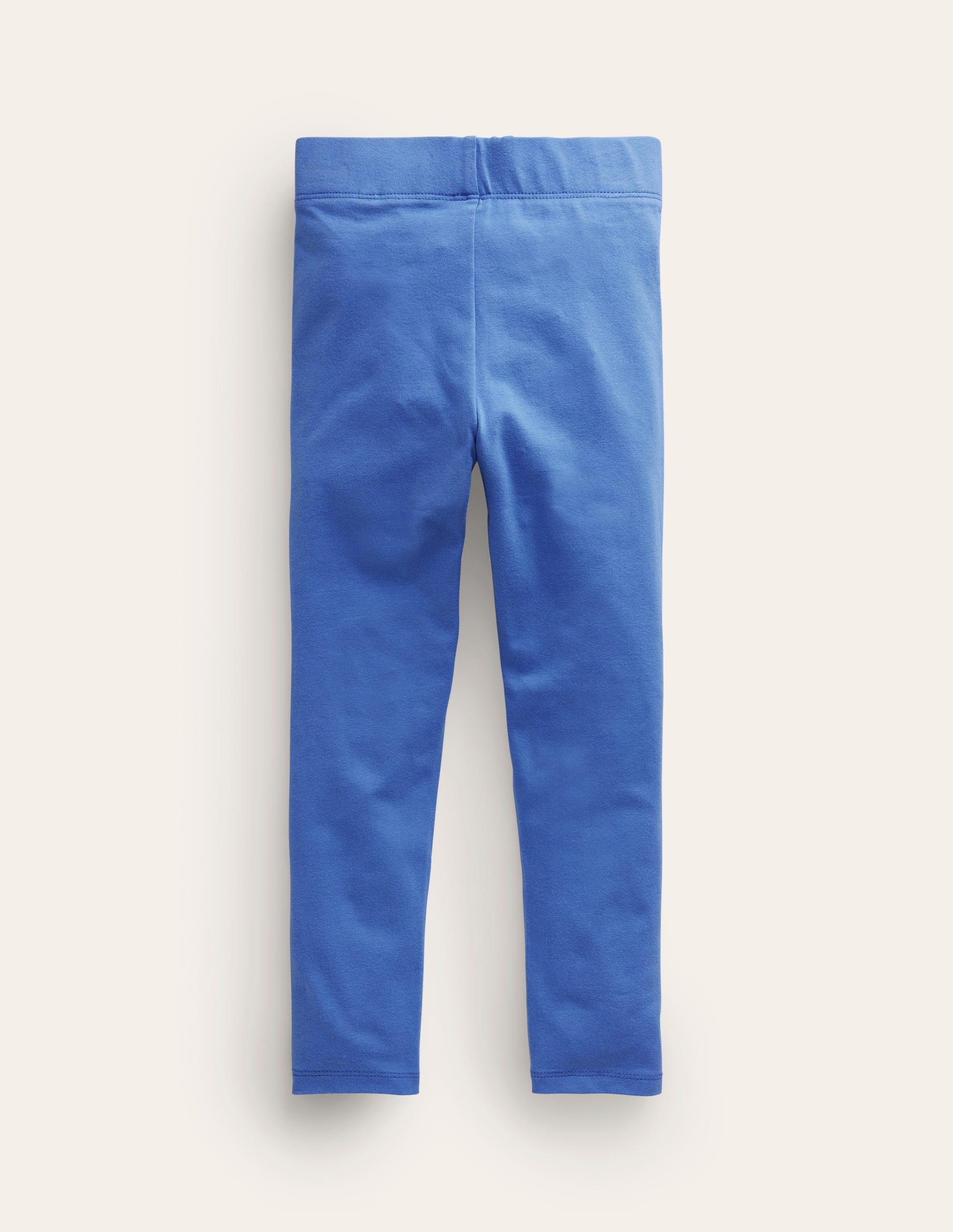 Einfarbige Leggings-Ecru, Retro-Blumenmuster - Image 2