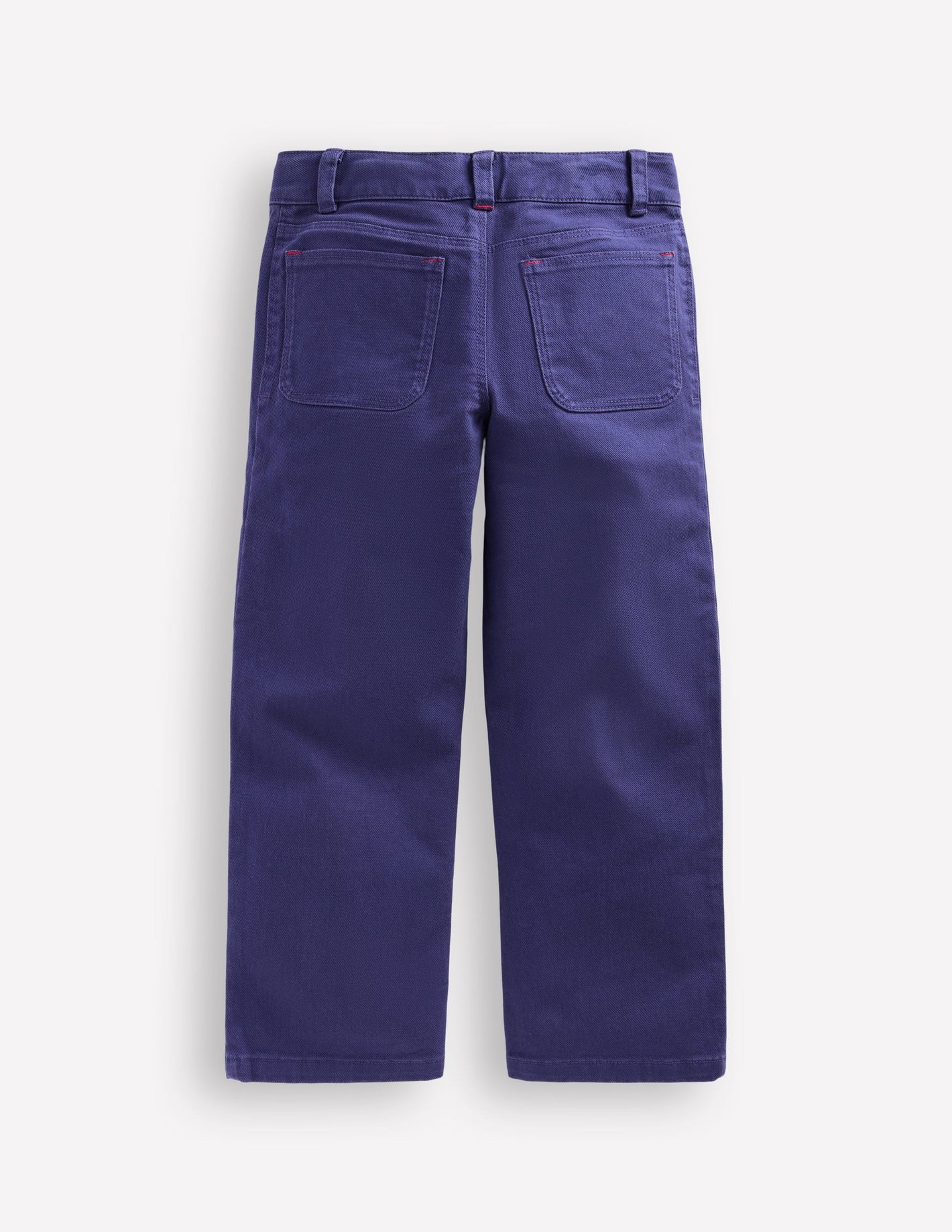 Pantalon à poche plaquée-Cerises bleu tribord