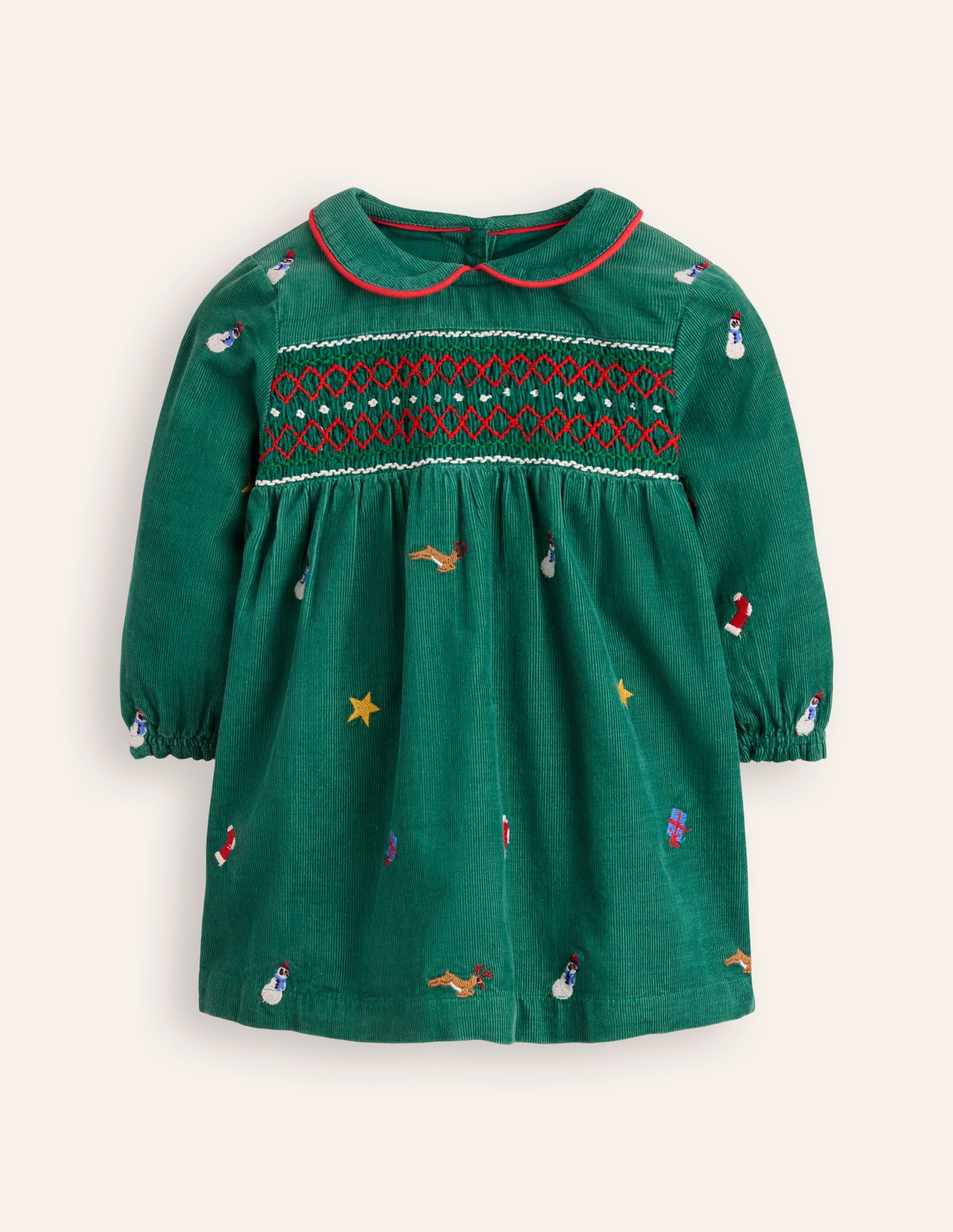 Gewebtes Partykleid-Schmucksteingrüne Stickerei - Image 1