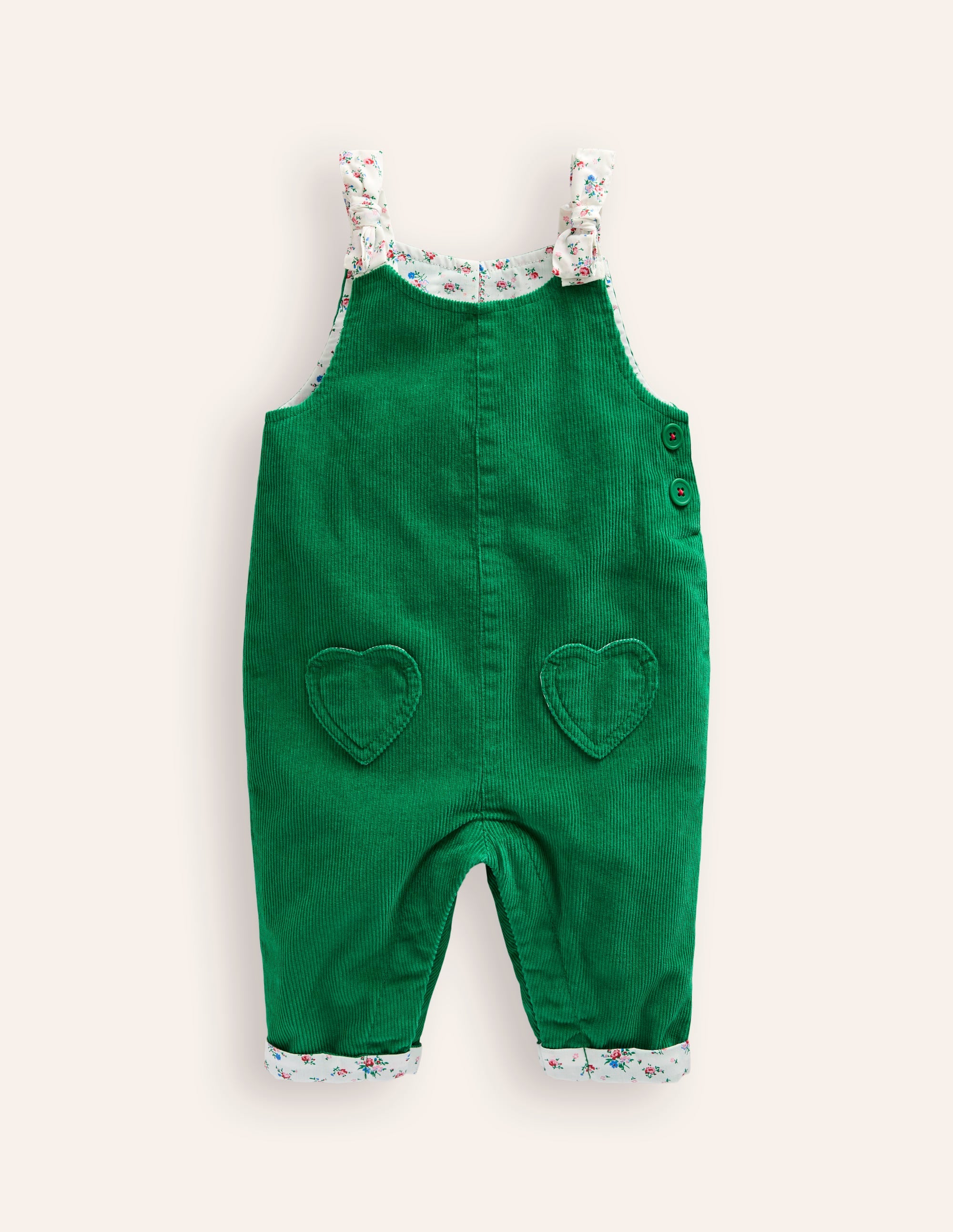 Latzhose mit Tasche-Highland-Grün - Image 1