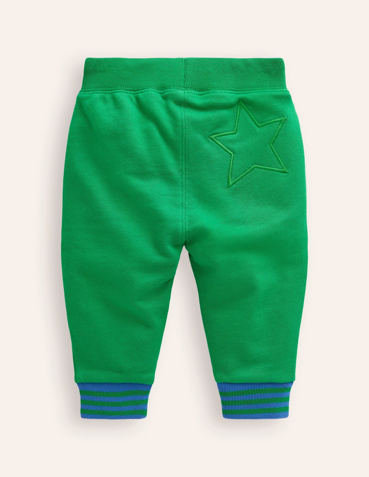 Essential Jersey Trousers-Jewel Green