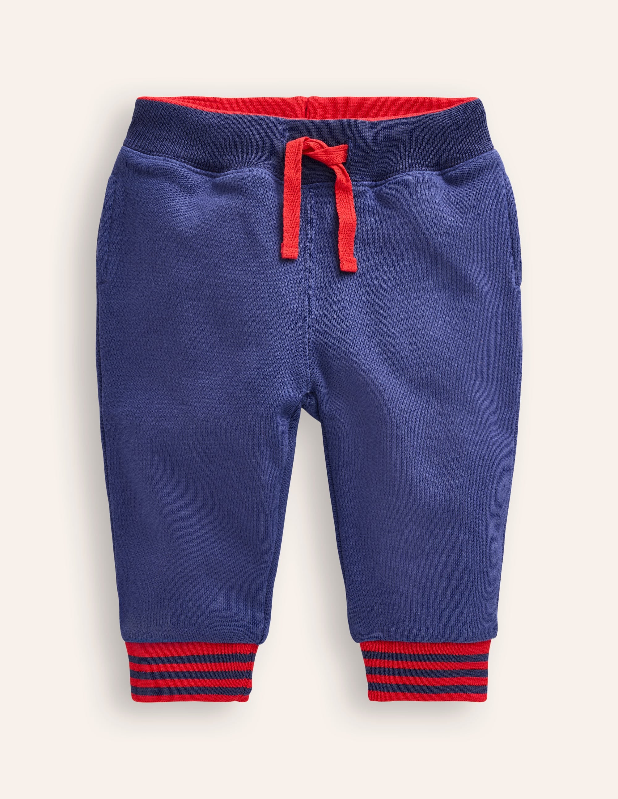 Pantalon essentiel en jersey-Aristocratic Blue/ Ivory Stripe - Image 1