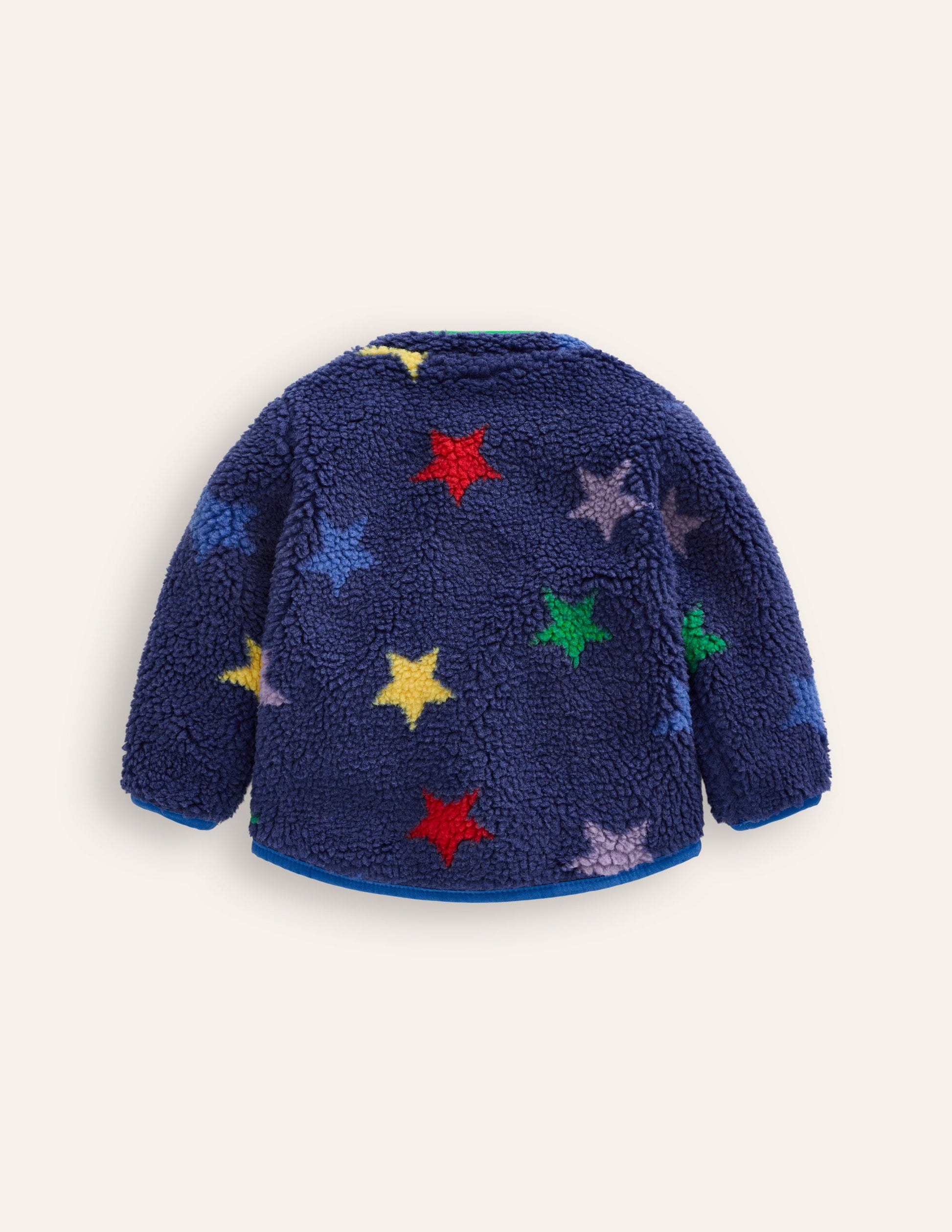 Veste douillette en borg-Étoile multi-2