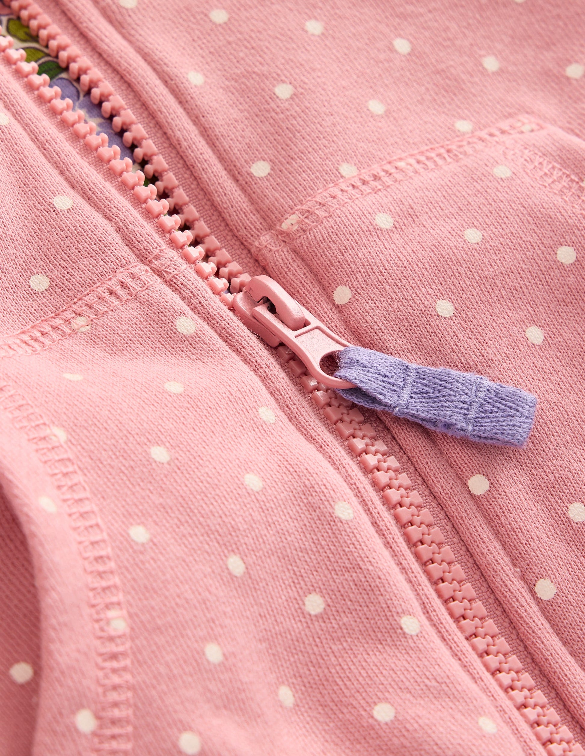 Origineller Kapuzenpullover mit Kunstfellfutter-Mandelrosa Hase-3