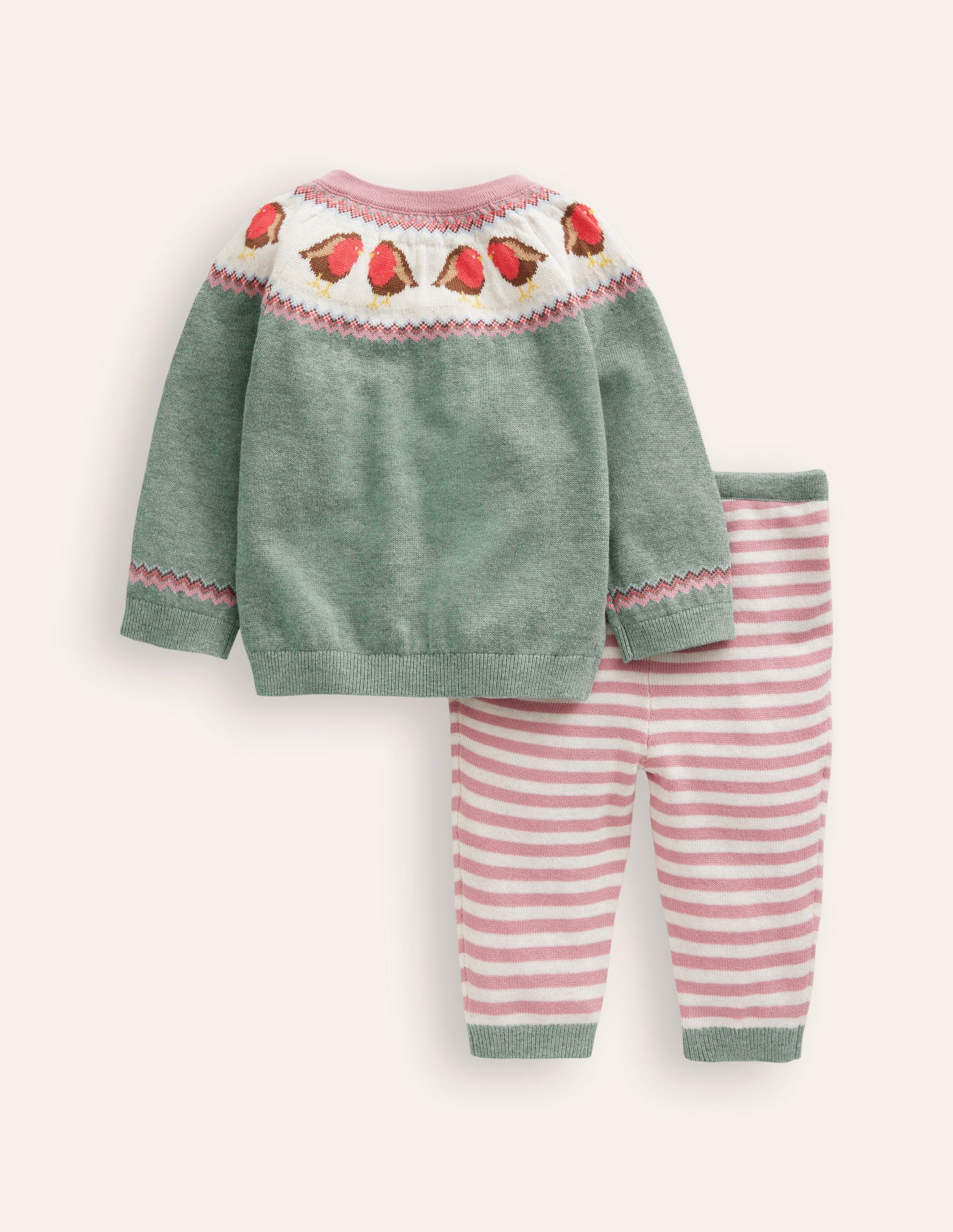 Ensemble en maille fun-Peach Sorbet-2
