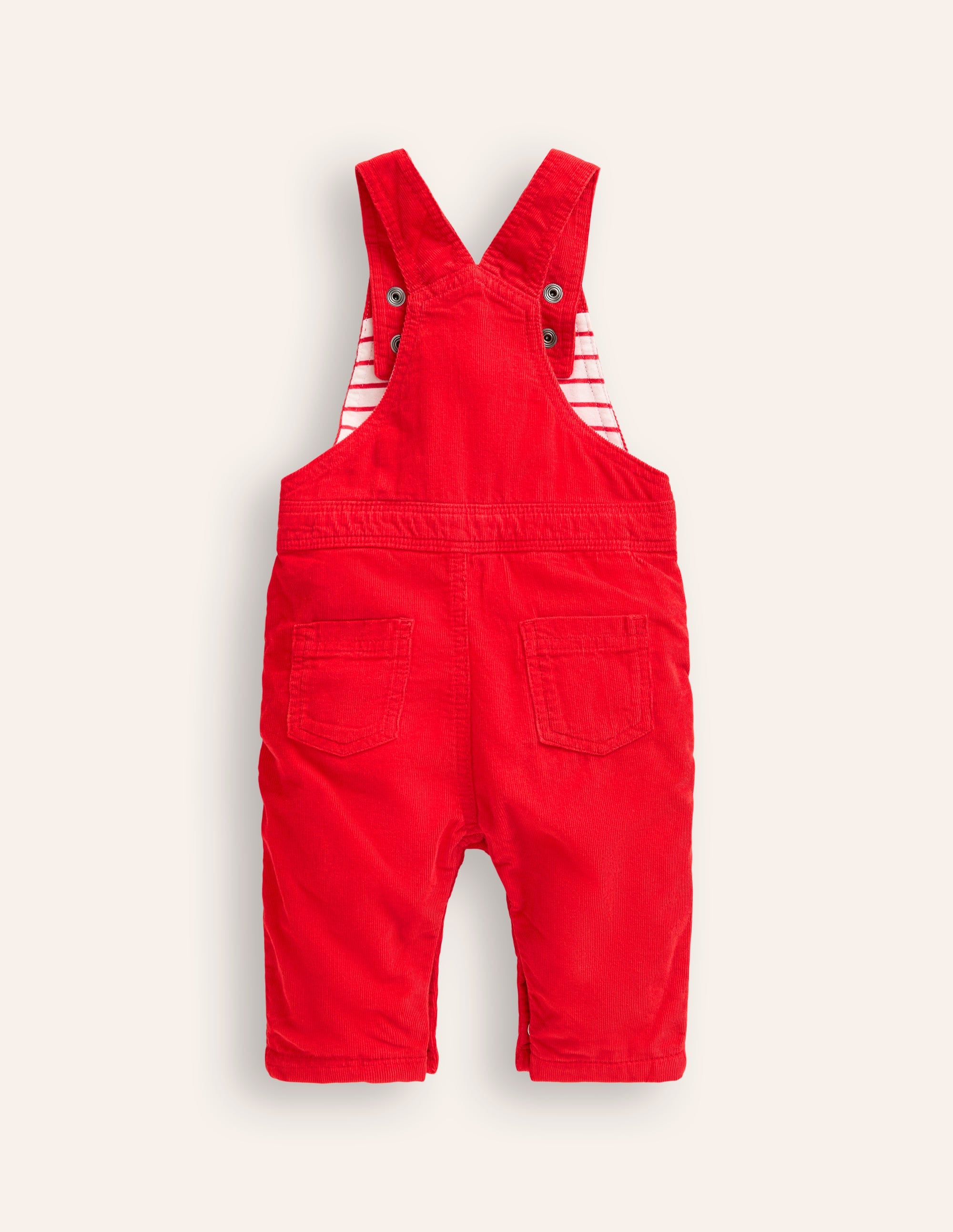 Classic Dungaree-Poppy Red - Image 2