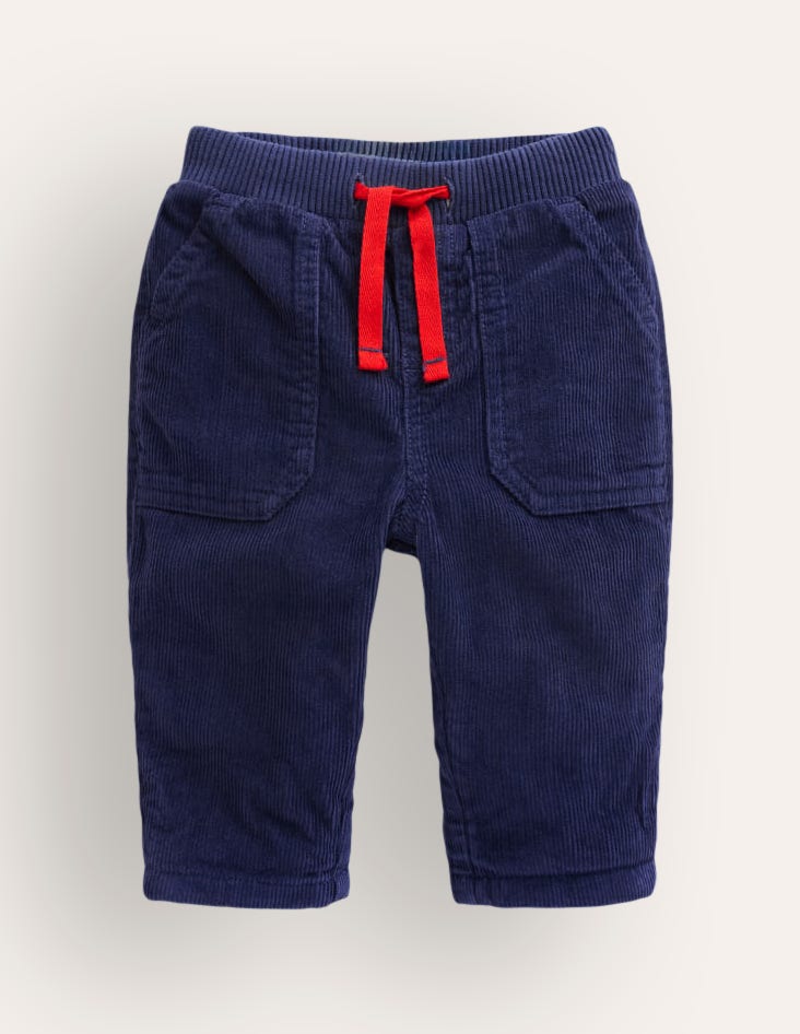 Cosy Lined Trouser-Navy