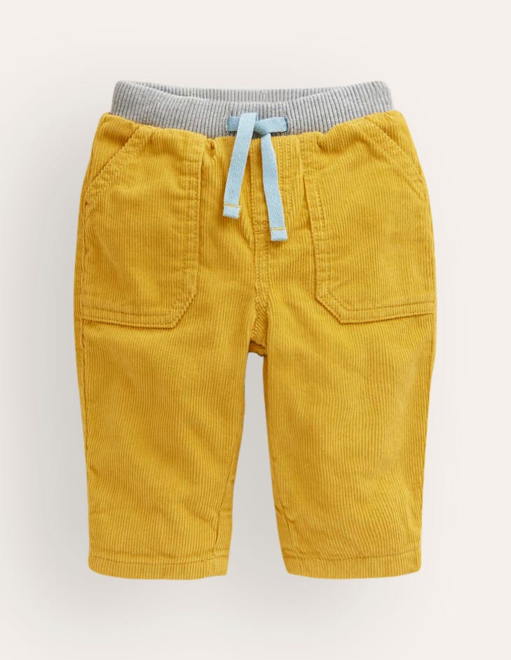 Pantalon cosy doublé-Jaune rayon de miel - Image 1