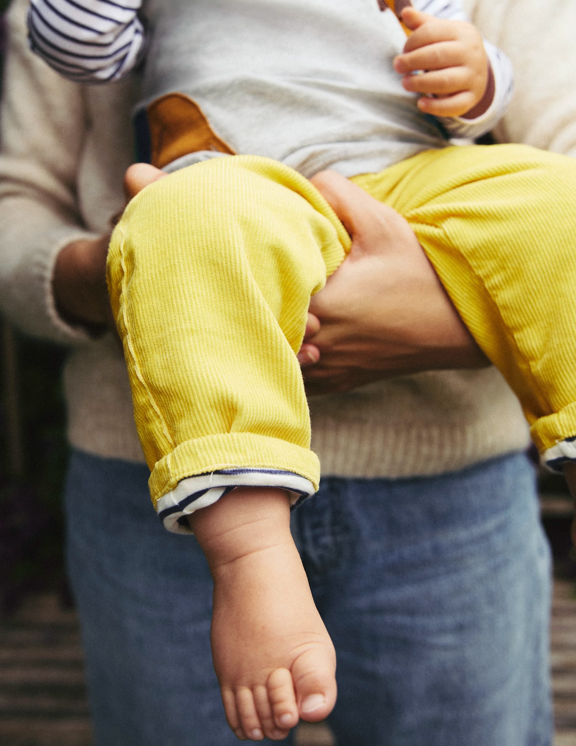Pantalon cosy doublé-Jaune rayon de miel - Image 4