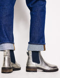 Bottines Chelsea Freya-Argenté