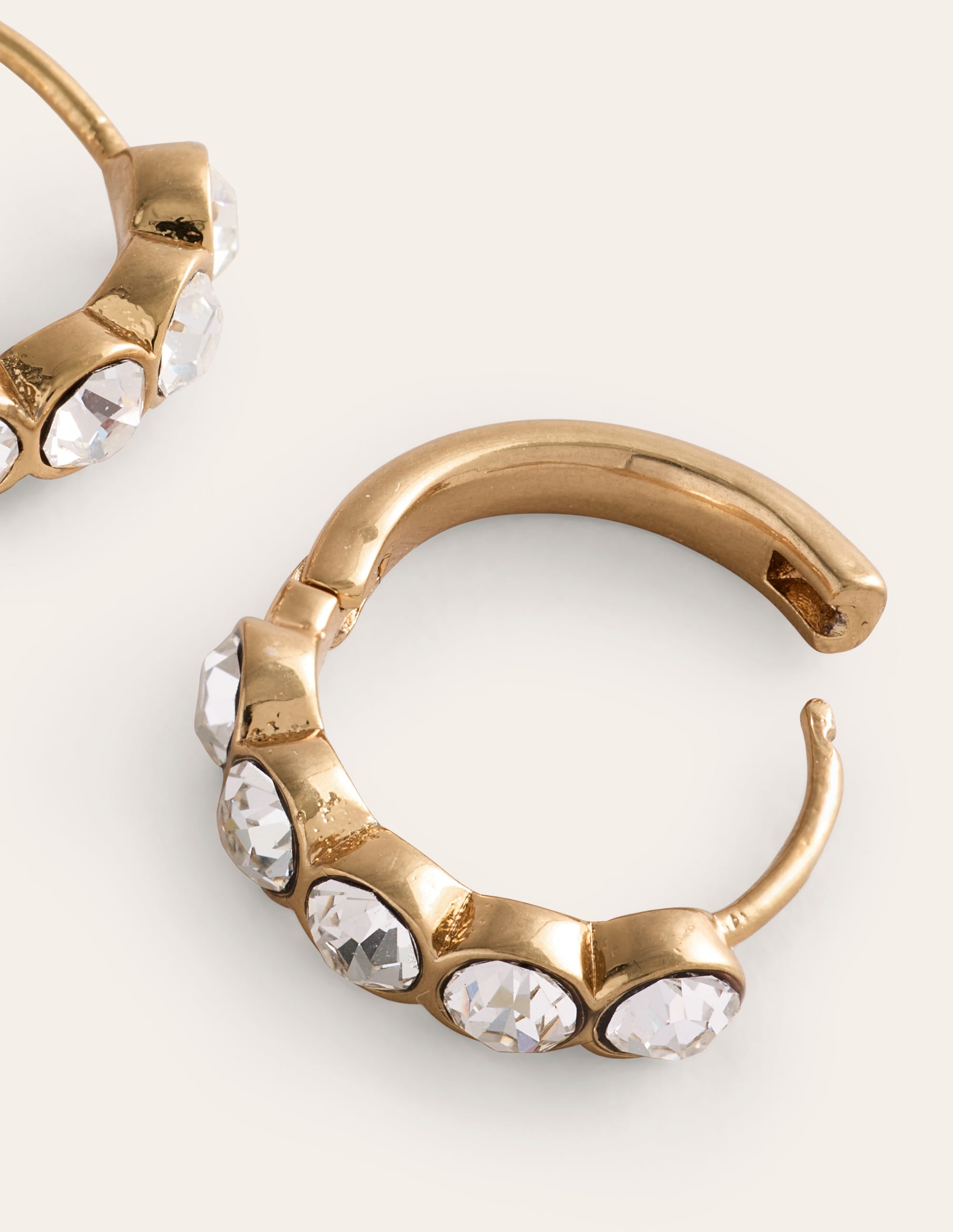 Boucles d'oreilles ornementées-Transparent - Image 3