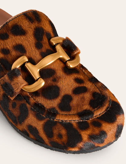 Iris Snaffle Mules-Classic Leopard-4