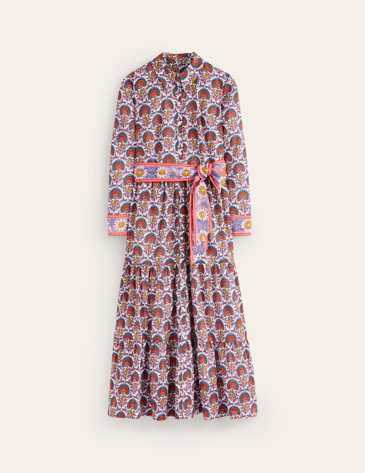 Flo Midi-Hemdblusenkleid aus Baumwolle-Passionsblume - Image 5