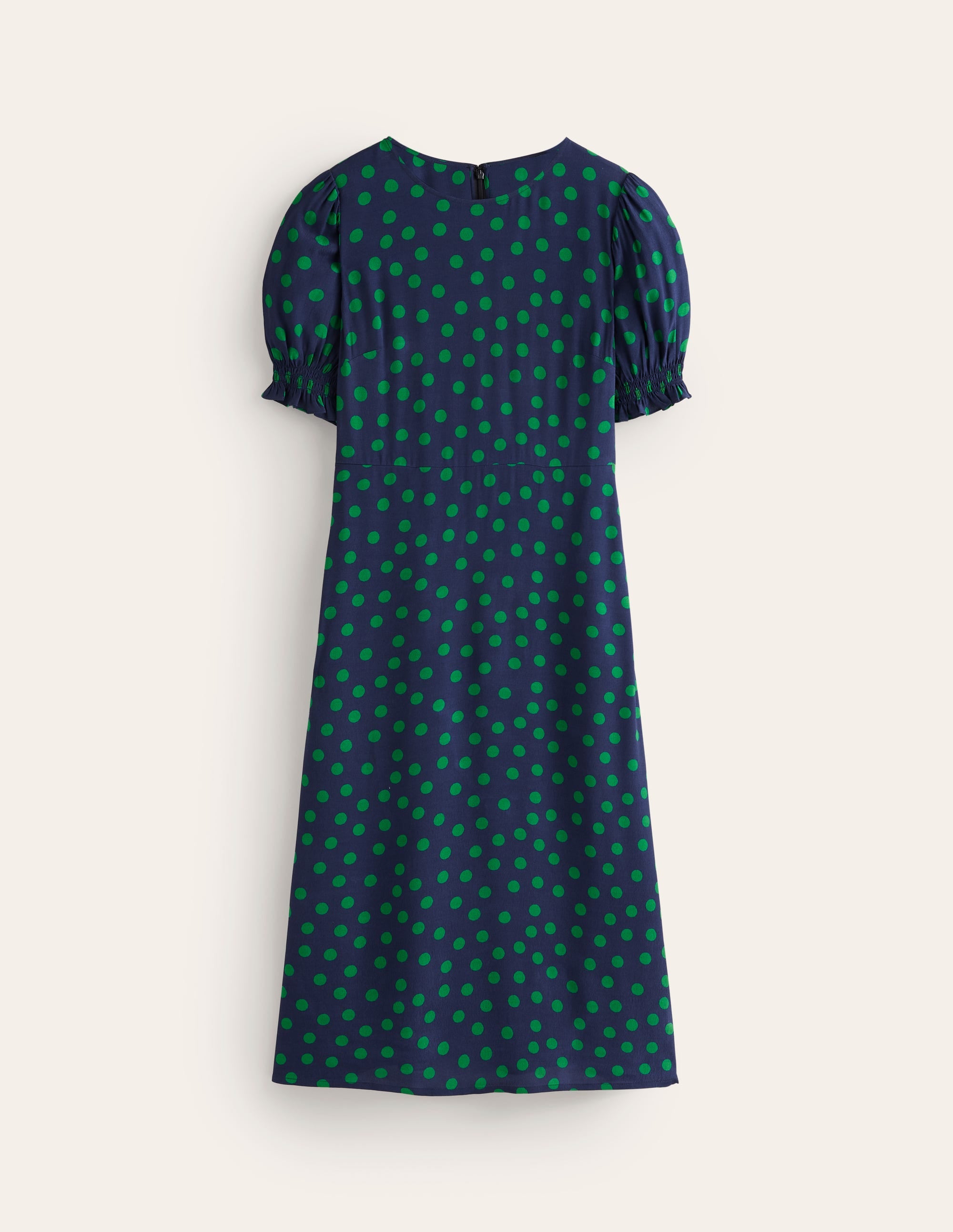 Corinne Midi-Teekleid-Bluebell Poppy Ditsy - Image 5