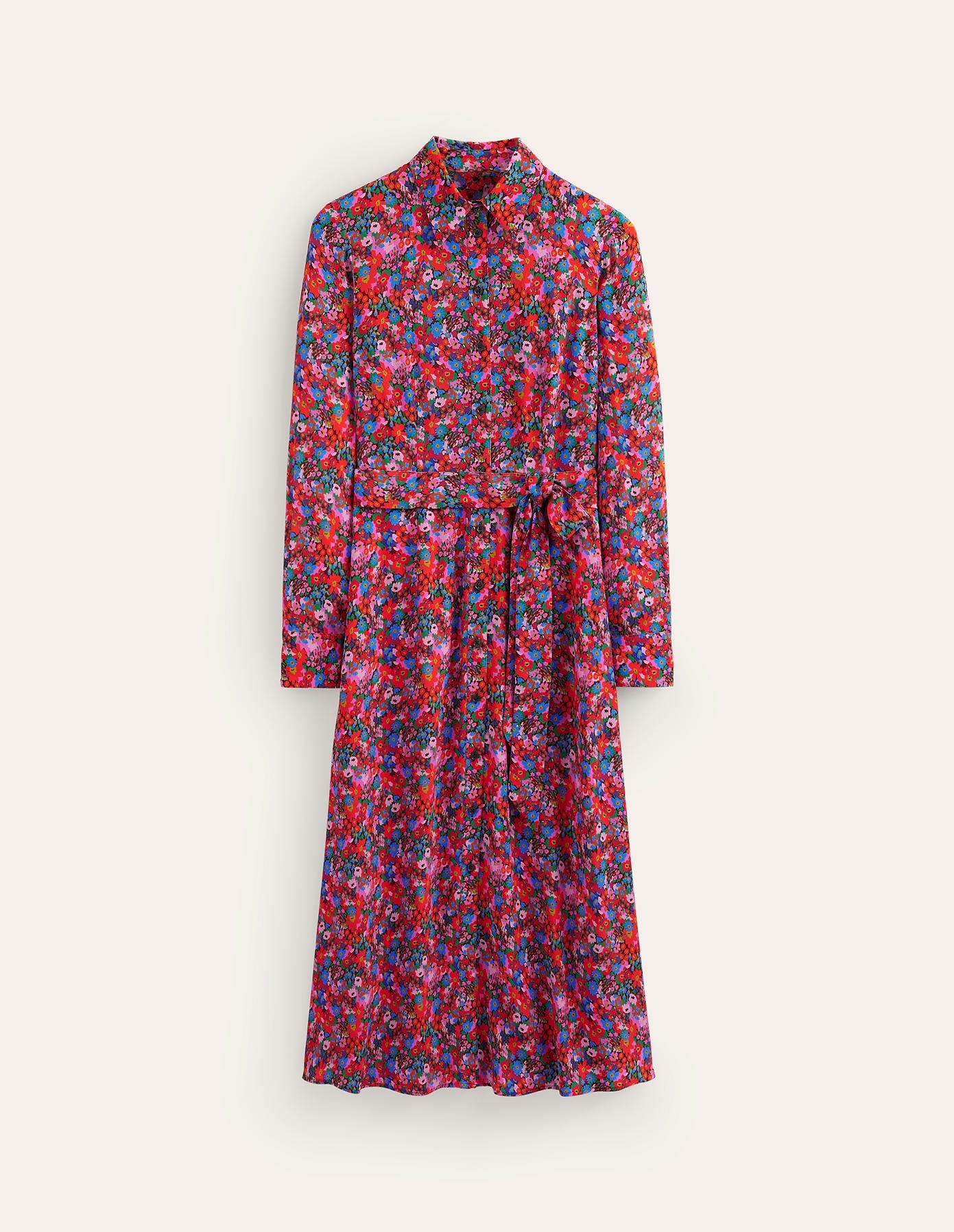 Kate Midi-Hemdblusenkleid-Bittersüß, Wiesenblume - Image 6