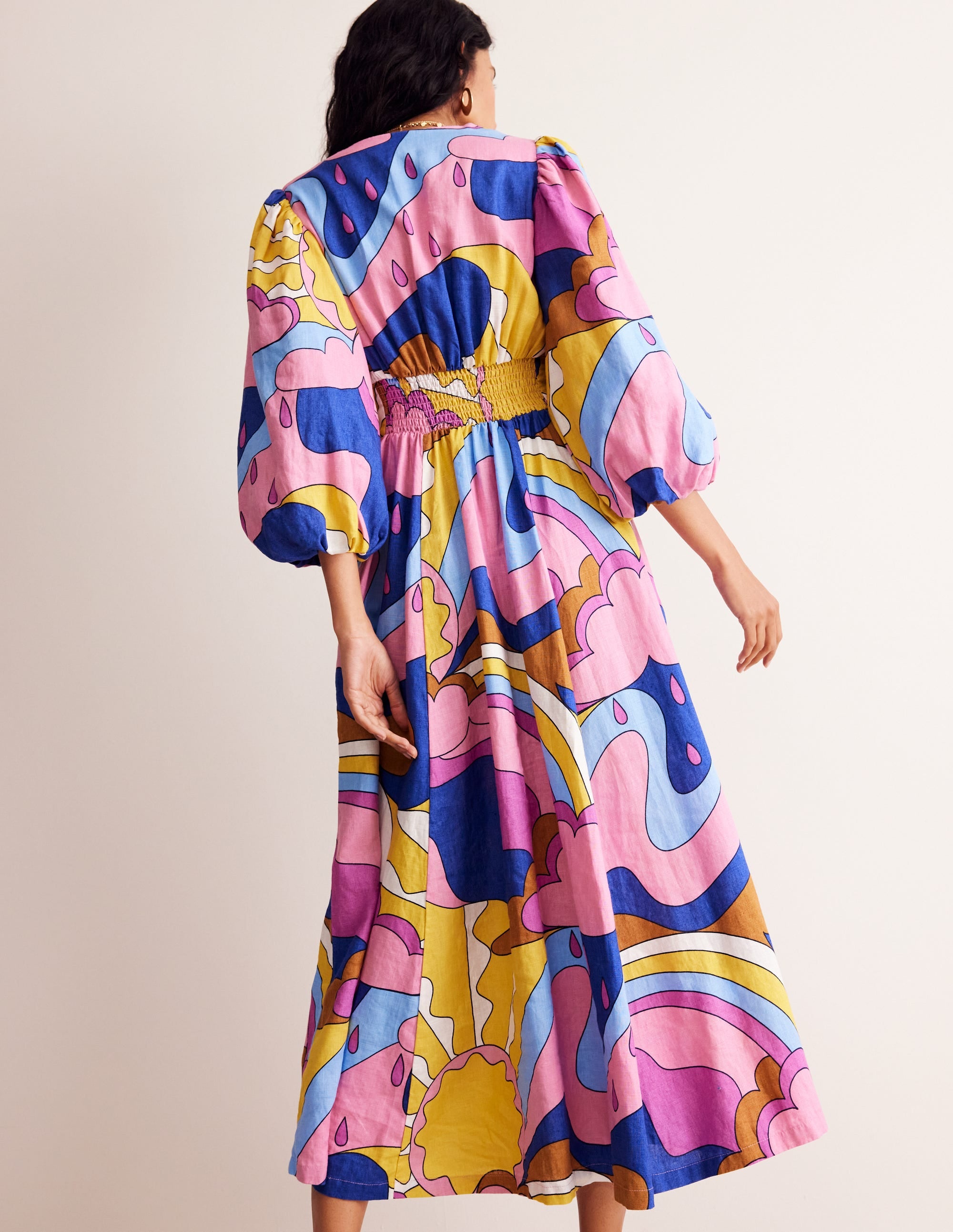 Lola Blouson-Maxikleid-Punkte - Image 3